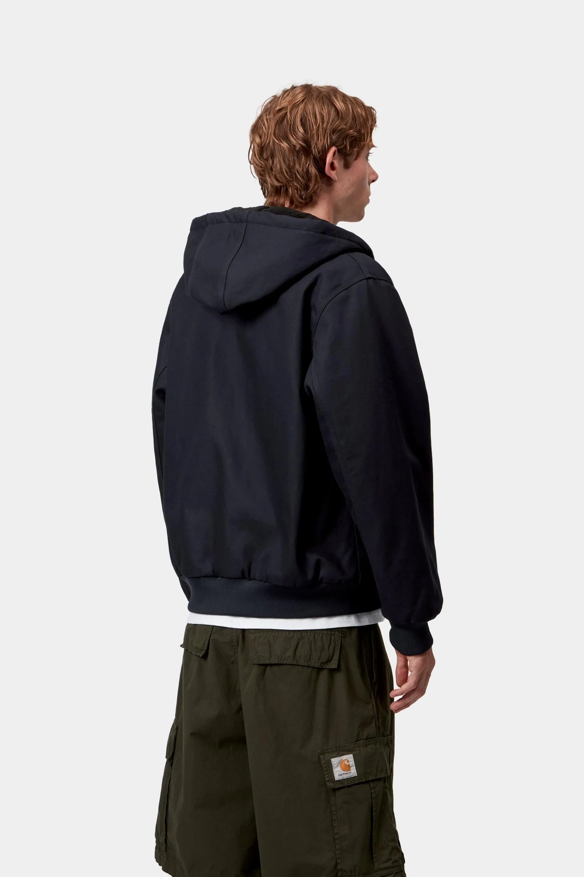 Carhartt WIP Mens Active Jacket | Dark Navy Rigid sold by The Foot Factory product image thumbnail 5