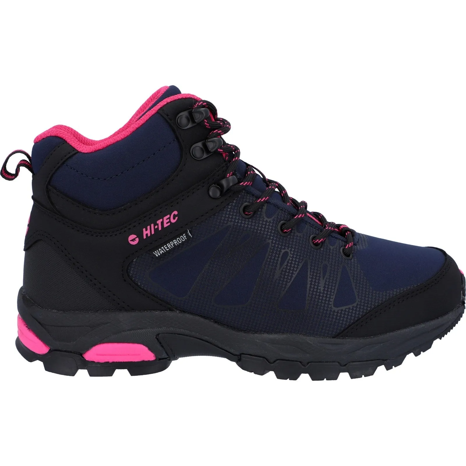 Hi-Tec Womens Raven Hiking Boots - Navy sold by The Foot Factory