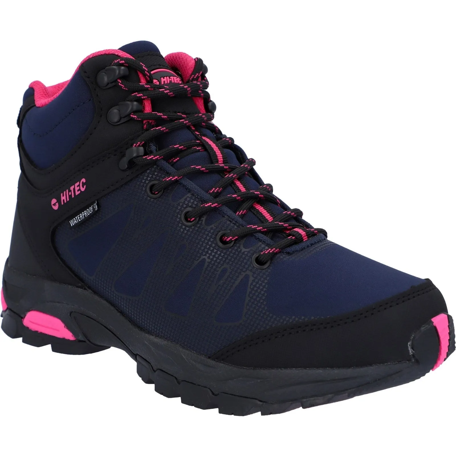 Hi-Tec Womens Raven Hiking Boots - Navy sold by The Foot Factory product image thumbnail 2