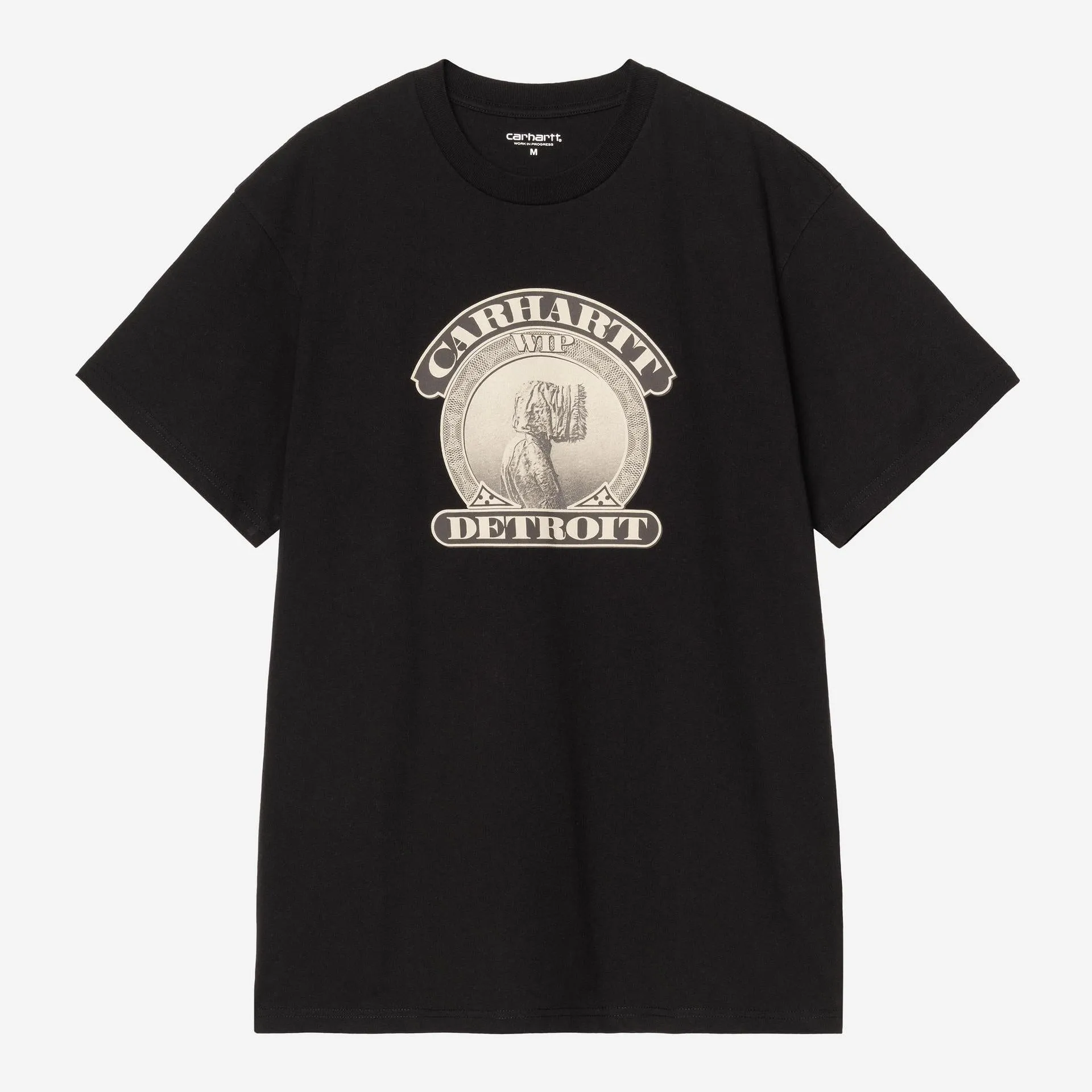 Carhartt WIP Mens Cold World T-Shirt | Black sold by The Foot Factory