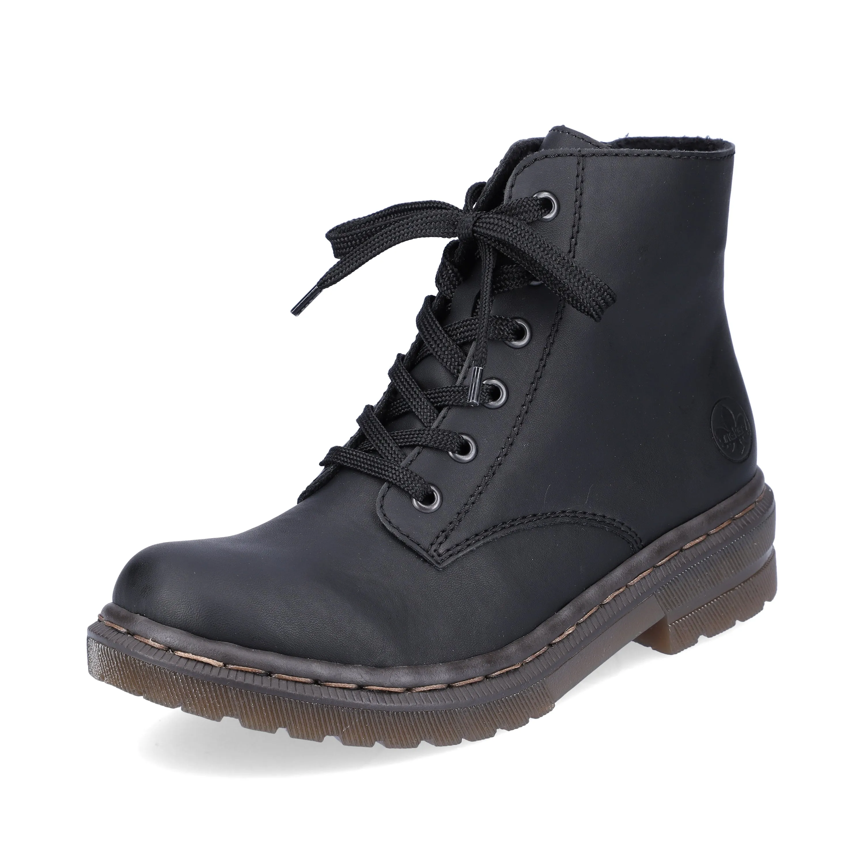 Rieker Womens Classic Lace Up Ankle Boots | Black sold by The Foot Factory product image thumbnail 2