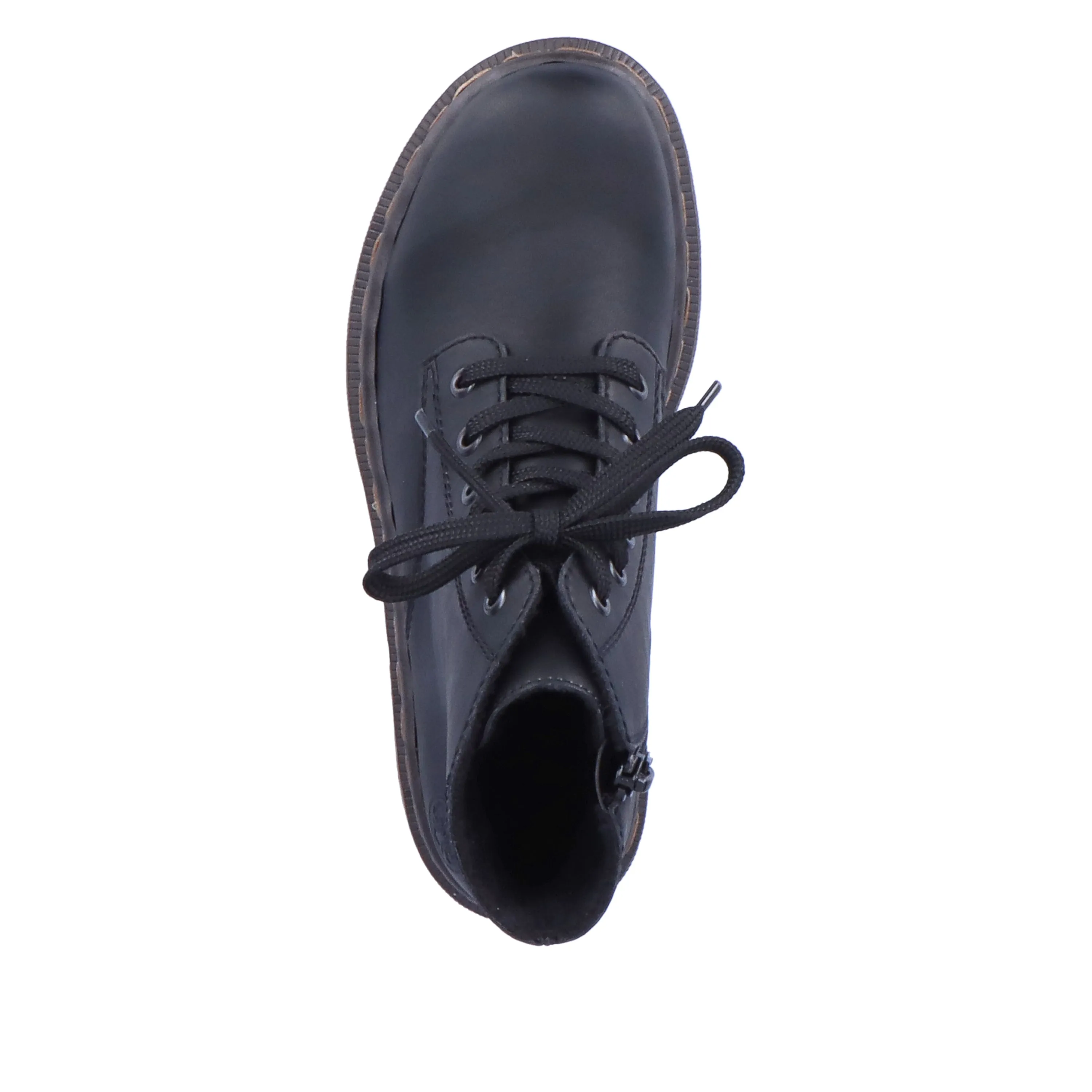 Rieker Womens Classic Lace Up Ankle Boots | Black sold by The Foot Factory product image thumbnail 5