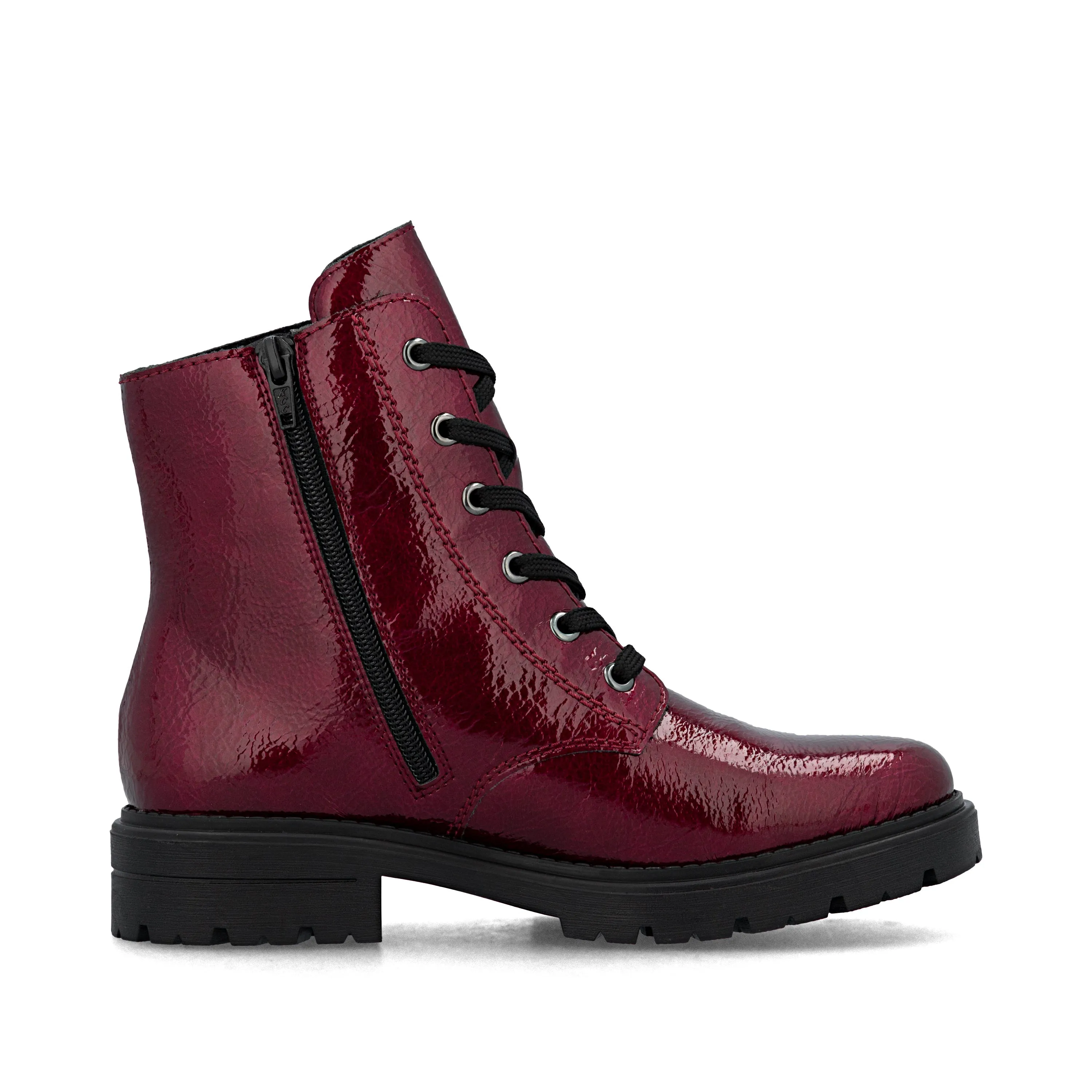 Rieker Womens Fashion Classic Ankle Boots | Red sold by The Foot Factory product image thumbnail 3