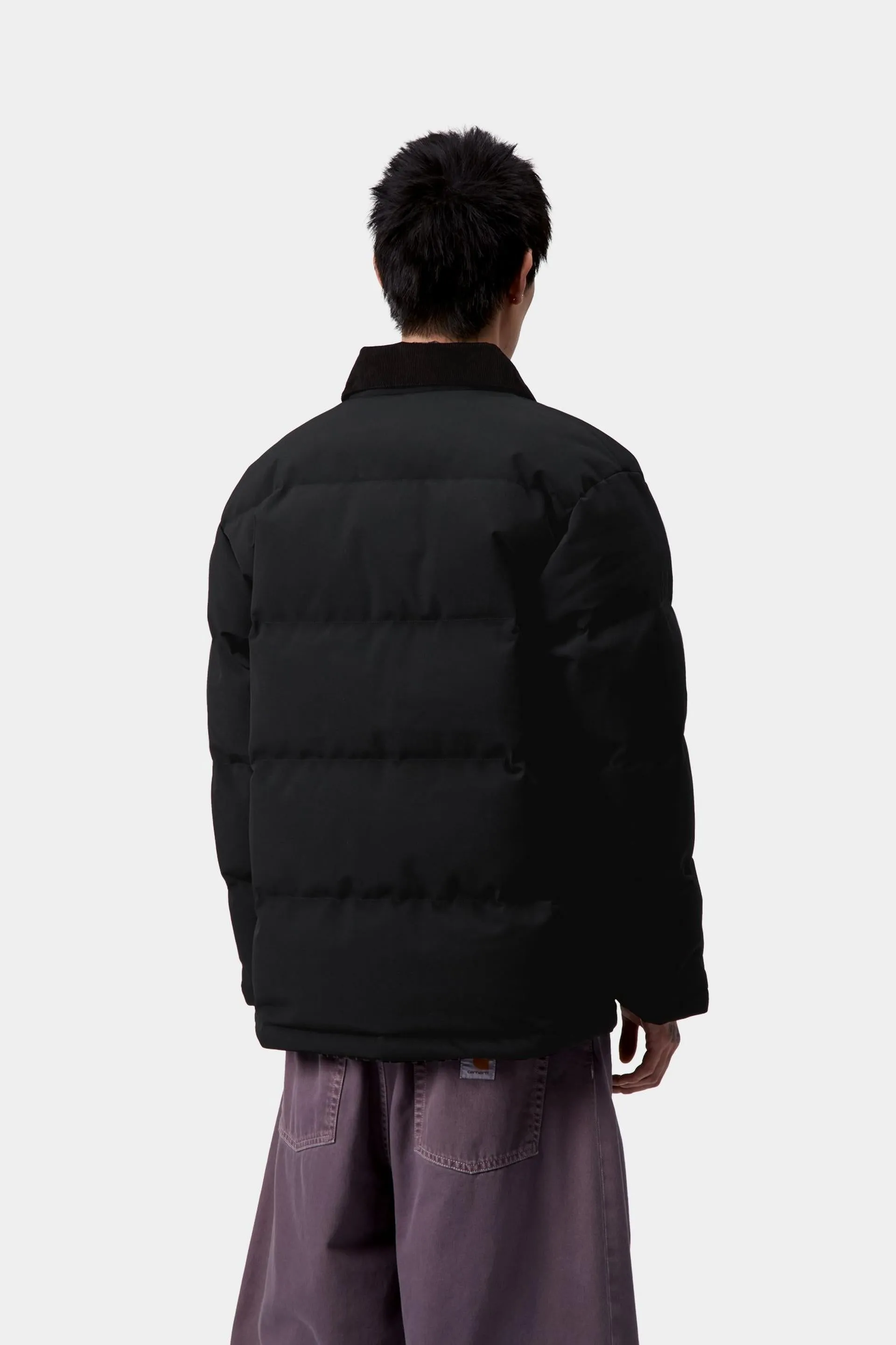 Carhartt WIP Mens Rayler Jacket | Black / Black sold by The Foot Factory product image thumbnail 5
