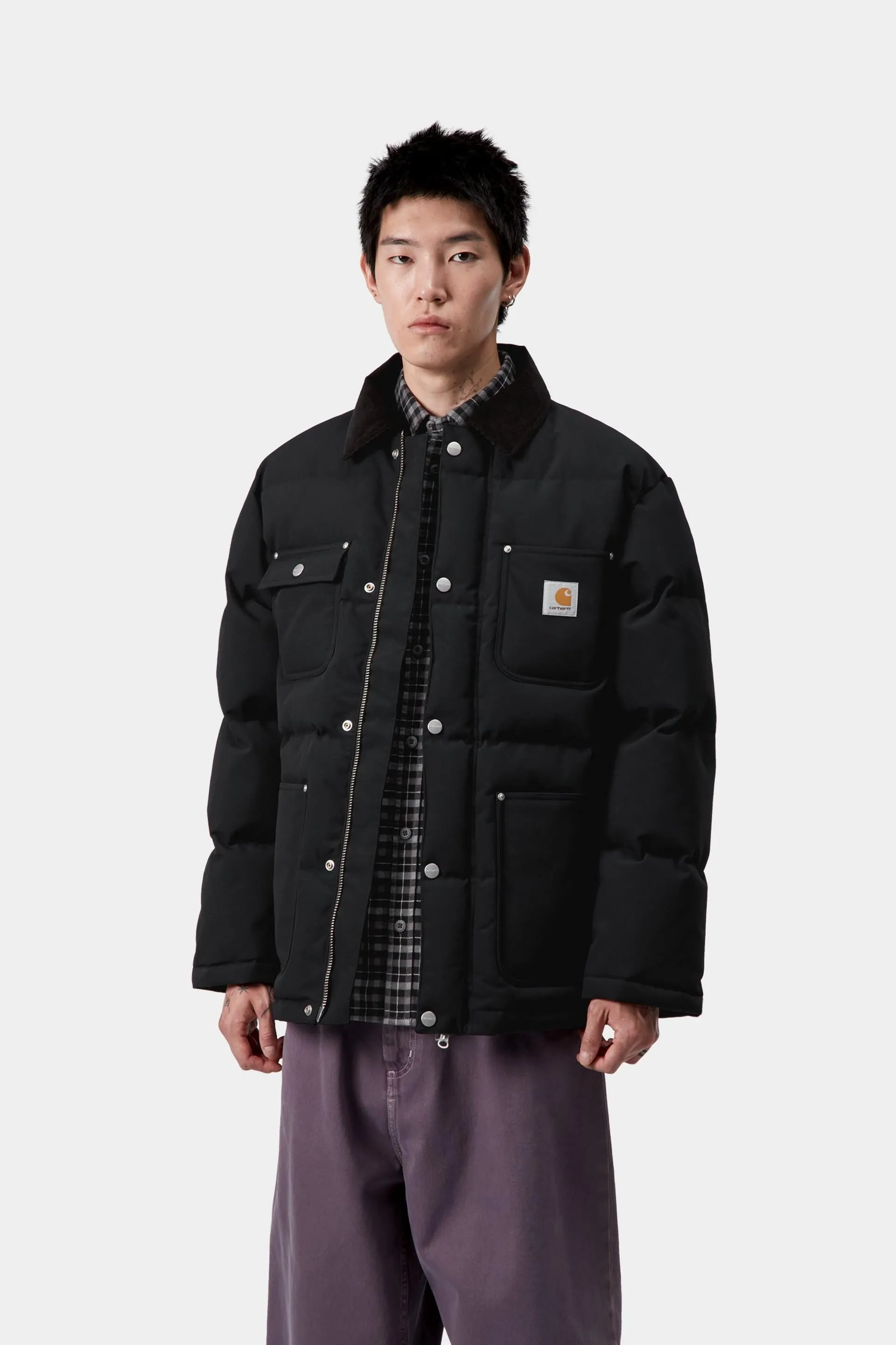 Carhartt WIP Mens Rayler Jacket | Black / Black sold by The Foot Factory product image thumbnail 4