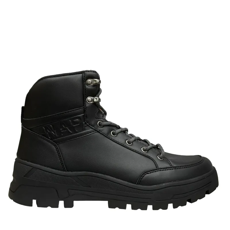 Napapijiri Mens Herb Boot | Black sold by The Foot Factory