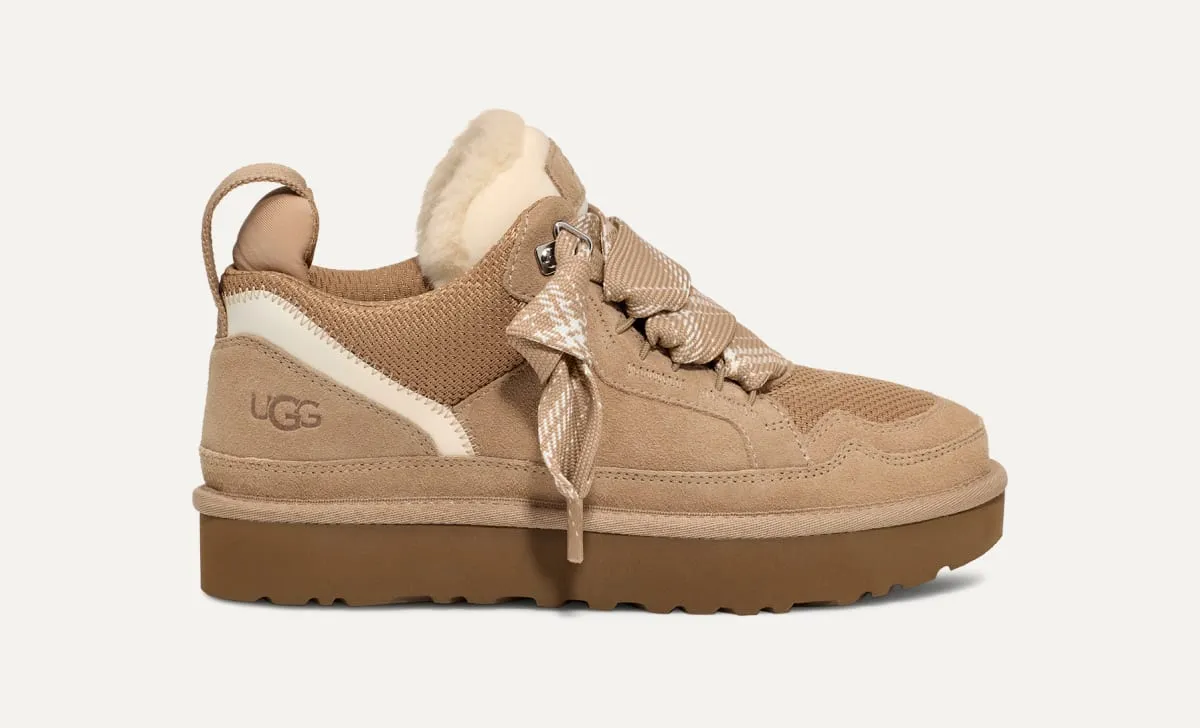 UGG Womens Lowmel Trainers - Sand sold by The Foot Factory