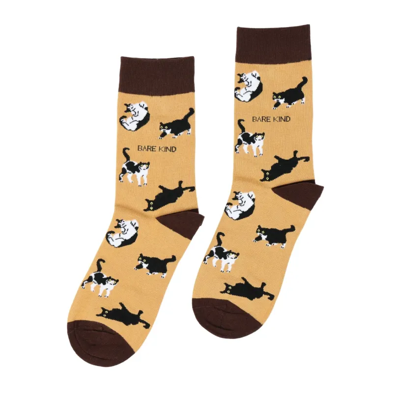 Bare Kind Save the Cat Bamboo Socks sold by The Foot Factory
