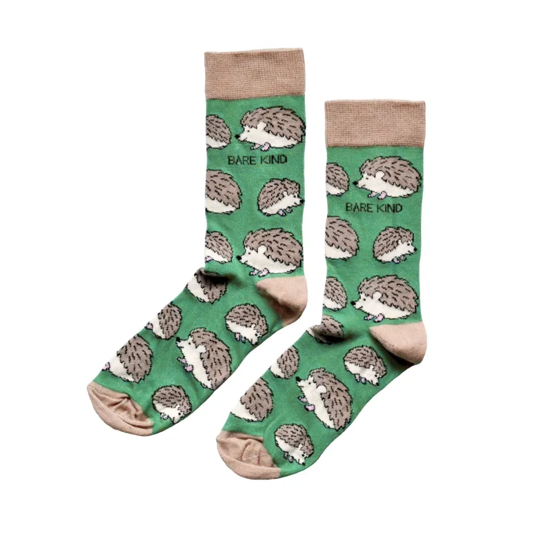 Bare Kind Save the Hedgehog Bamboo Socks sold by The Foot Factory