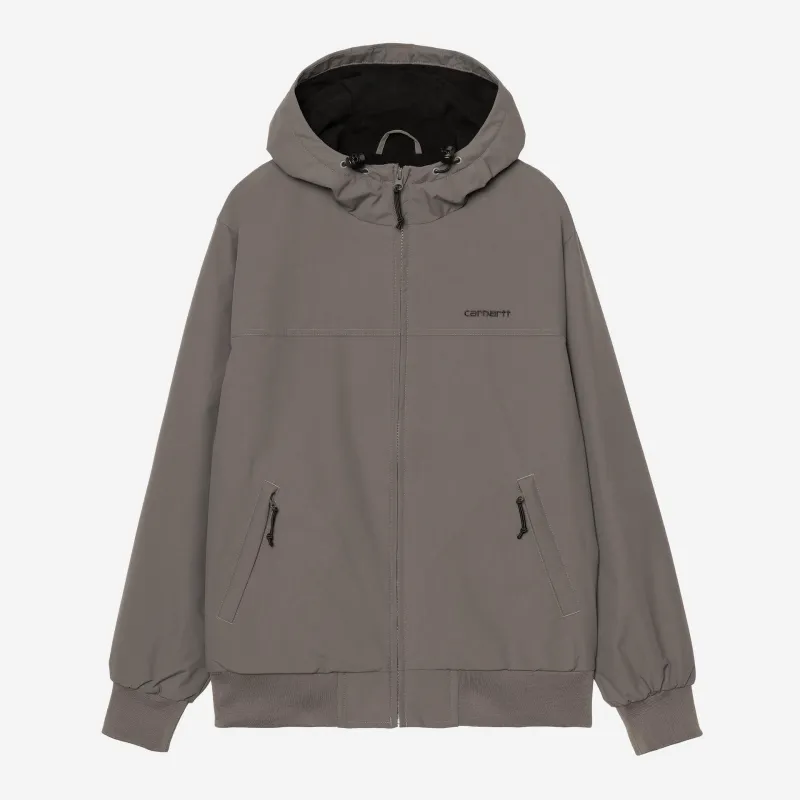 Carhartt WIP Mens Hooded Sail Jacket | Porphyry sold by The Foot Factory