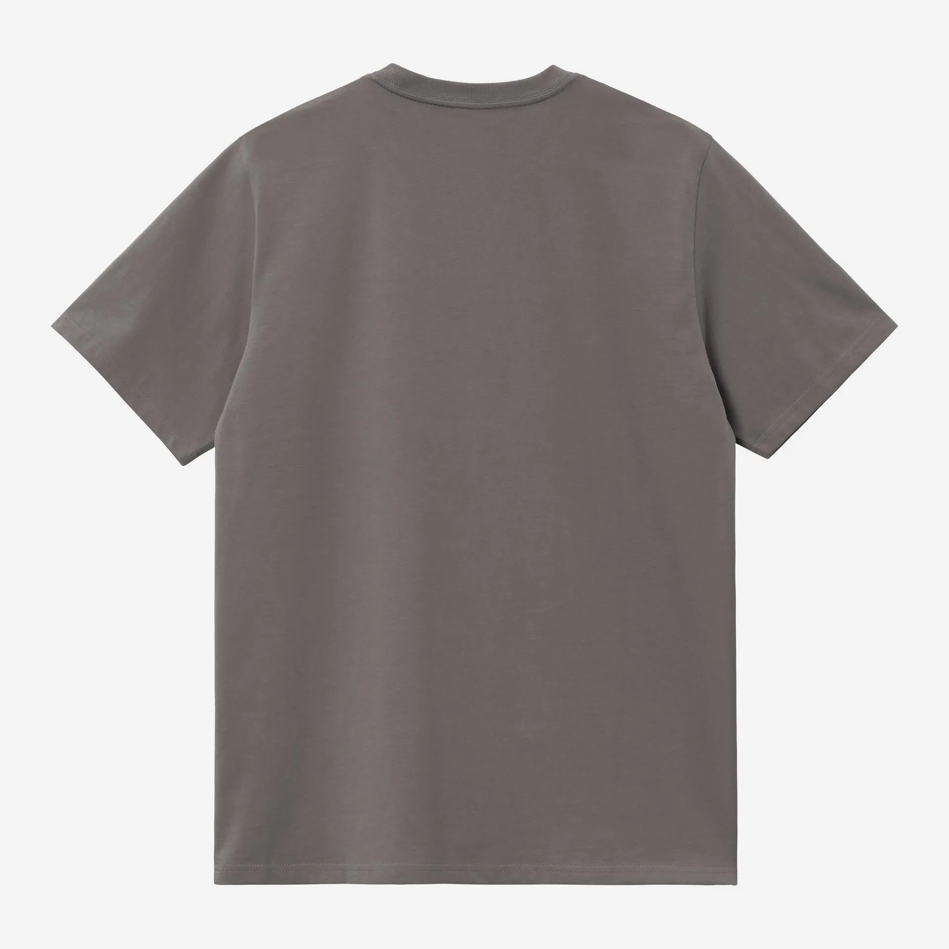 Carhartt WIP Mens Short Sleeved American Script T-Shirt | Porphyry sold by The Foot Factory product image thumbnail 2