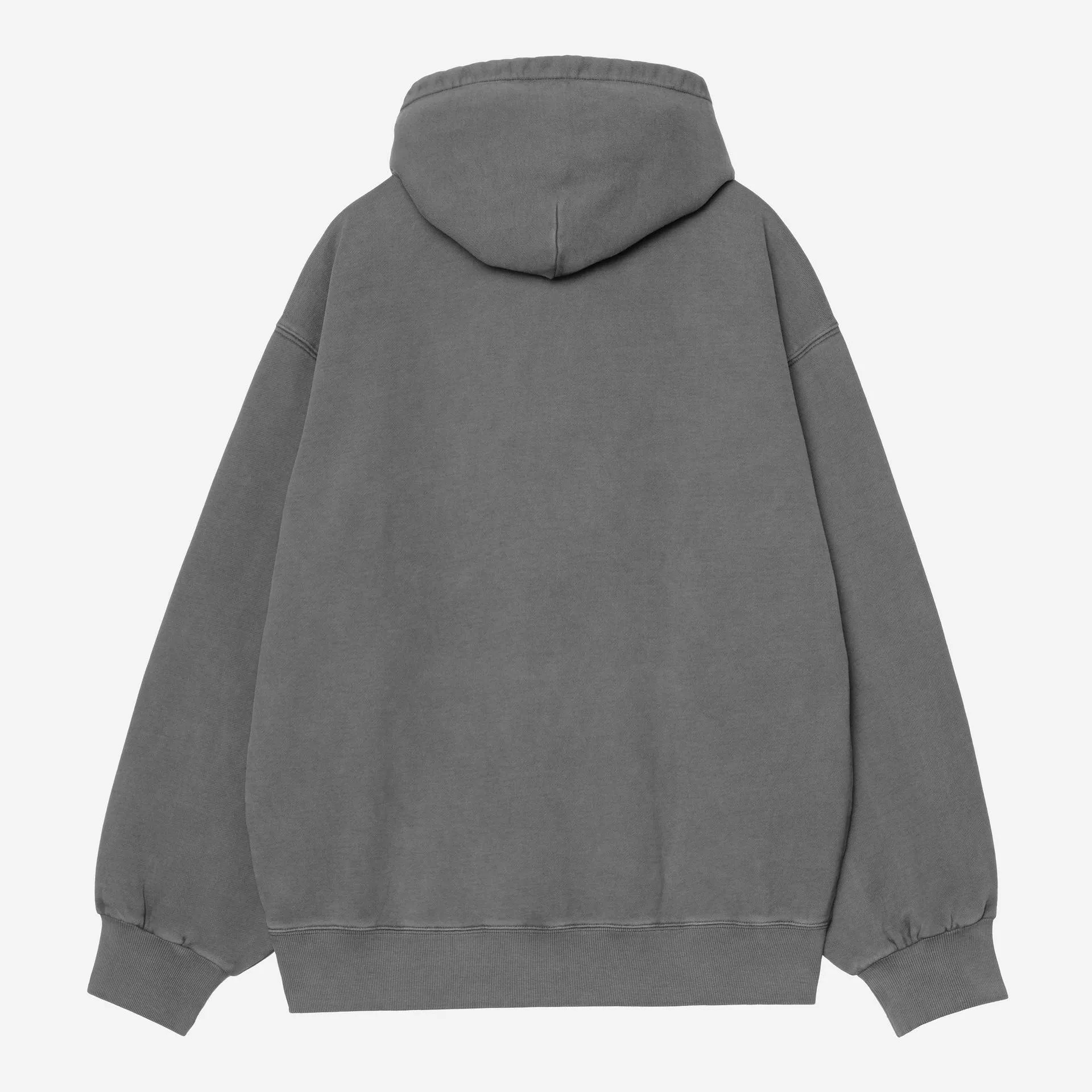 Carhartt WIP Mens Vista Sweat Hoodie | Black Garment Dyed sold by The Foot Factory product image thumbnail 2
