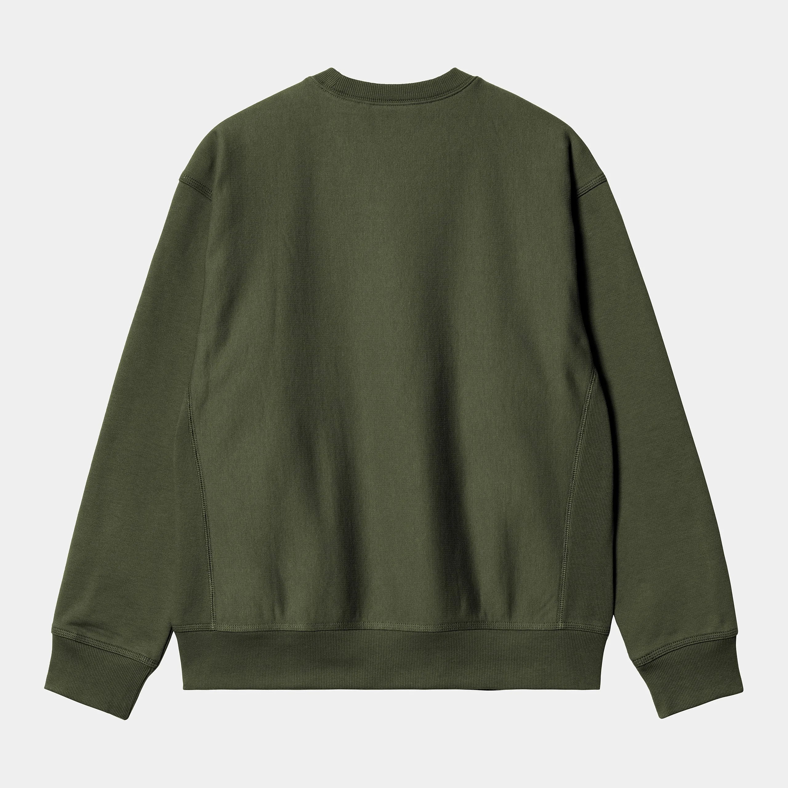 Carhartt WIP Mens American Script Sweat Top - Tarragon sold by The Foot Factory product image thumbnail 2