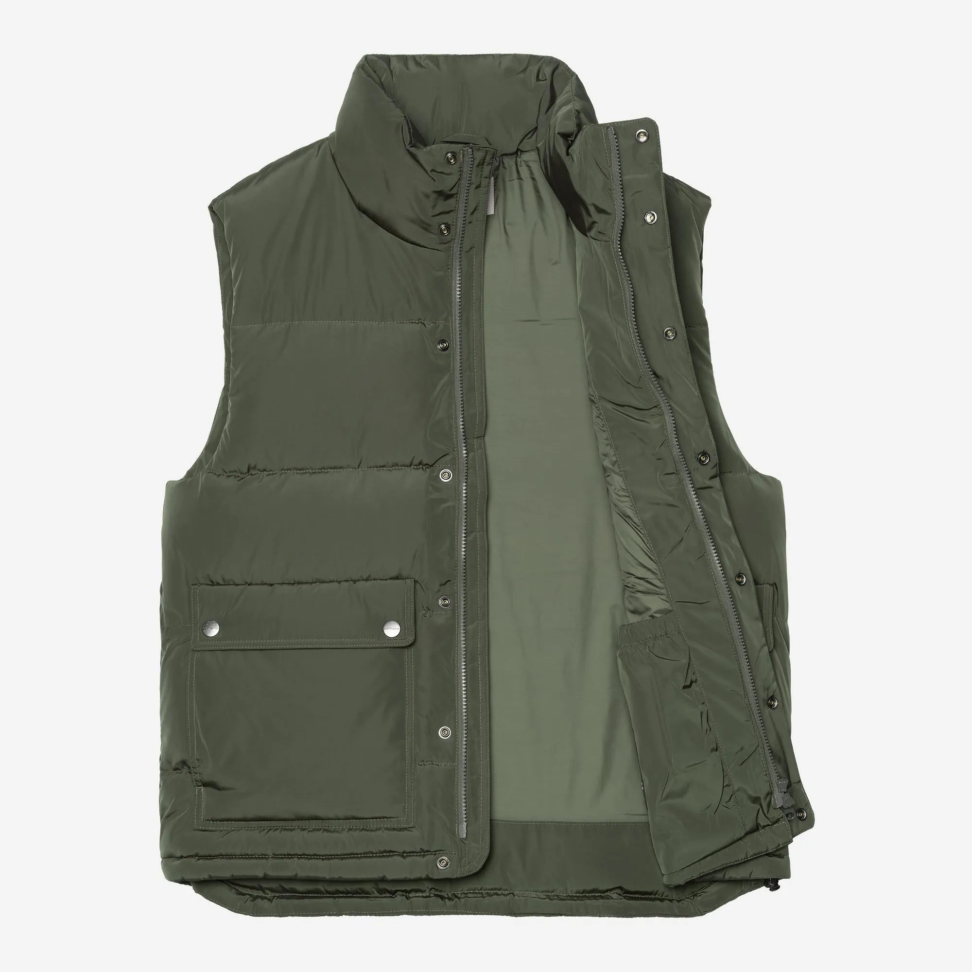 Carhartt WIP Mens Brent Vest | Opuntia sold by The Foot Factory product image thumbnail 3