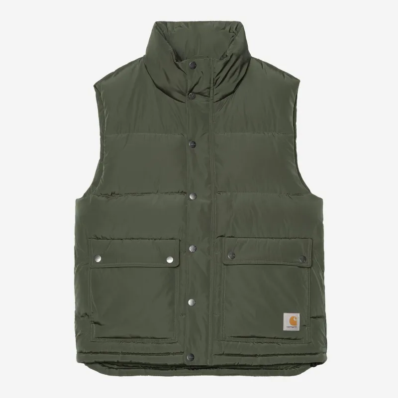 Carhartt WIP Mens Brent Vest | Opuntia sold by The Foot Factory