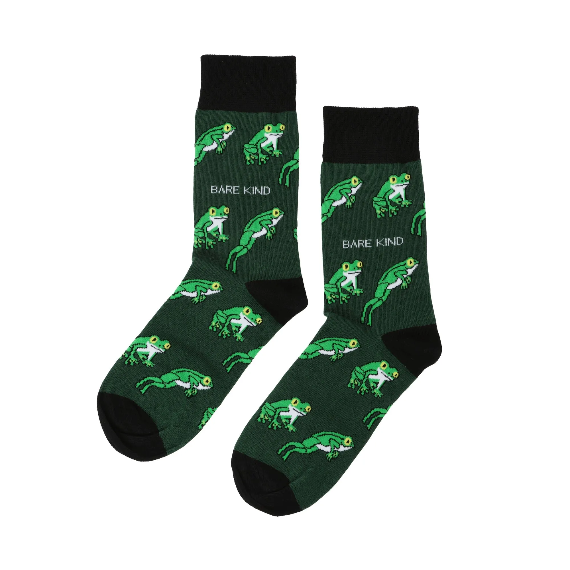 Bare Kind Save the Tree Frog Bamboo Socks sold by The Foot Factory