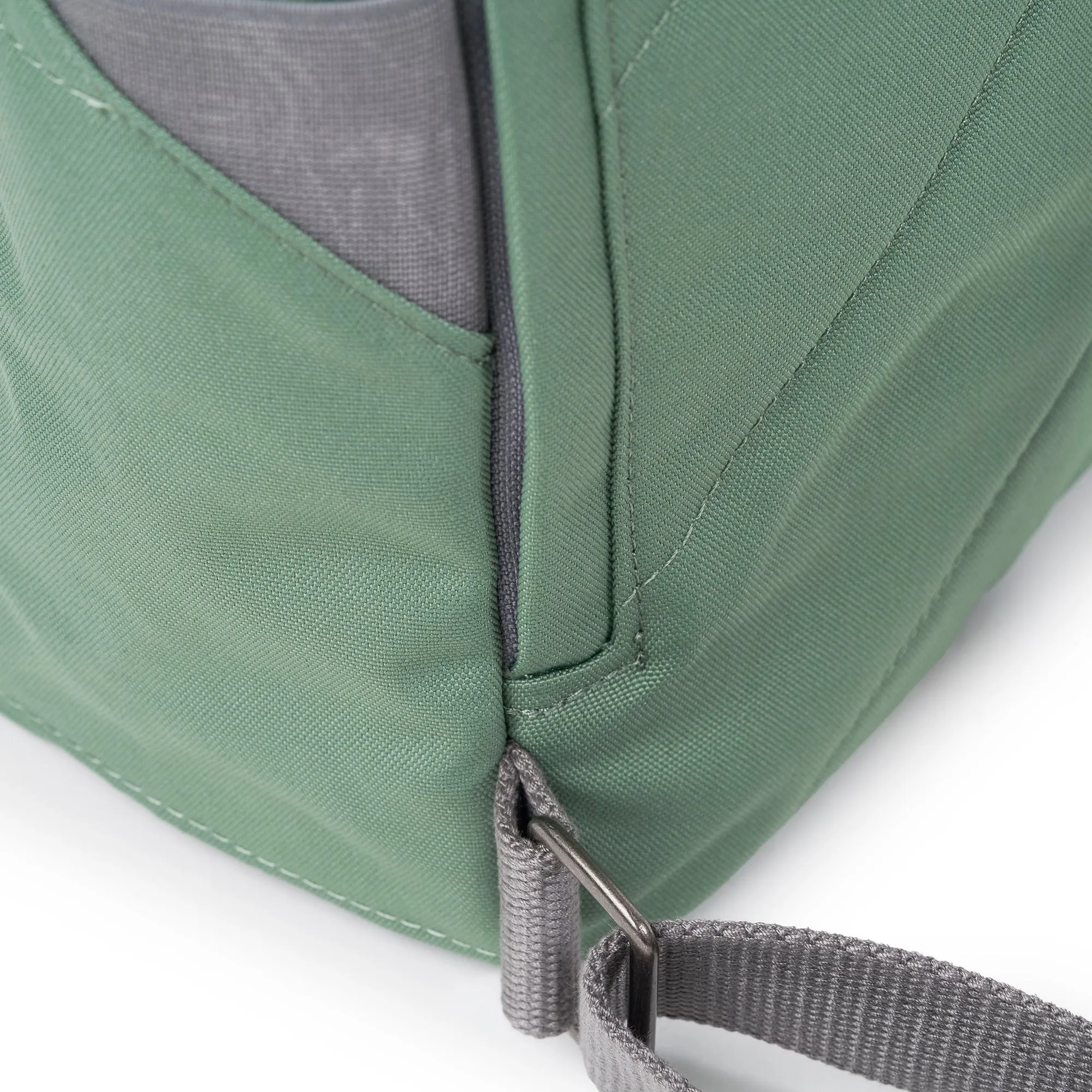 ROKA Finchley A Frost Small Recycled Canvas Bag sold by The Foot Factory product image thumbnail 5