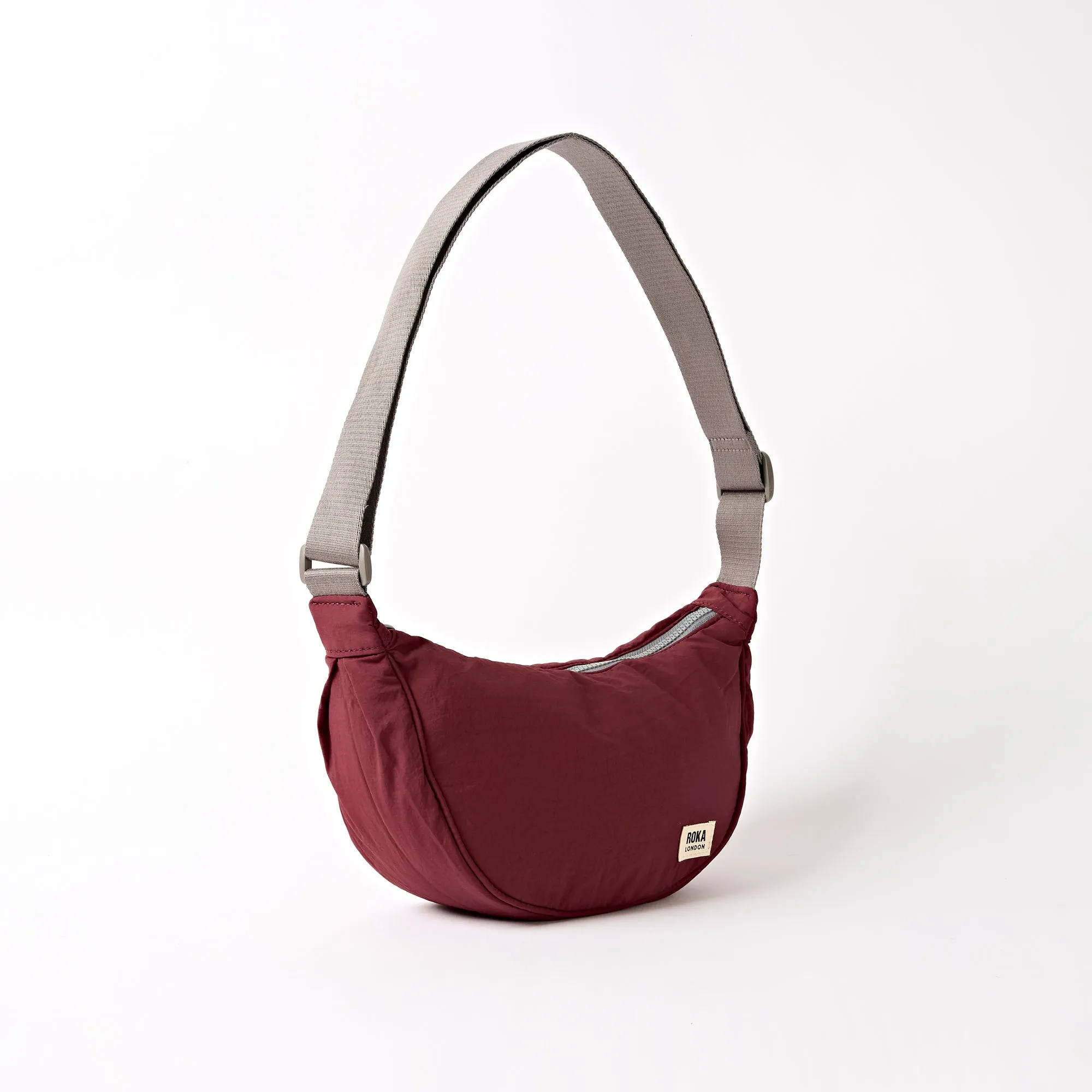 ROKA Farringdon Bordeaux Recycled Taslon Bag sold by The Foot Factory product image thumbnail 2