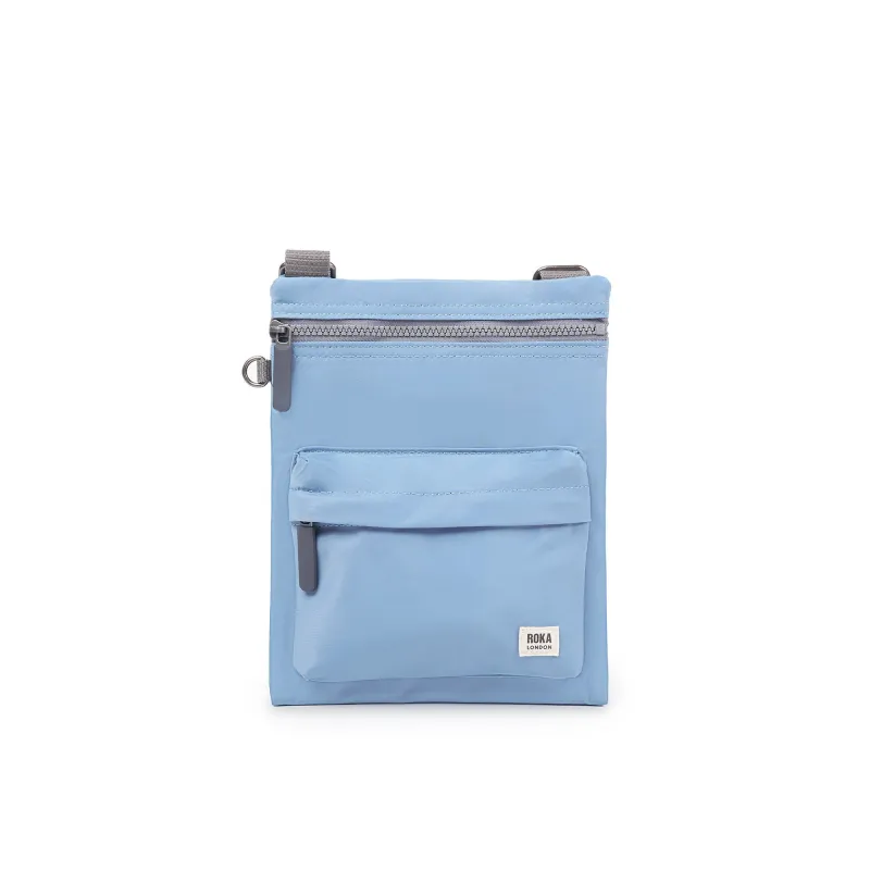 ROKA Chelsea B Retro Blue Recycled Nylon Bag sold by The Foot Factory