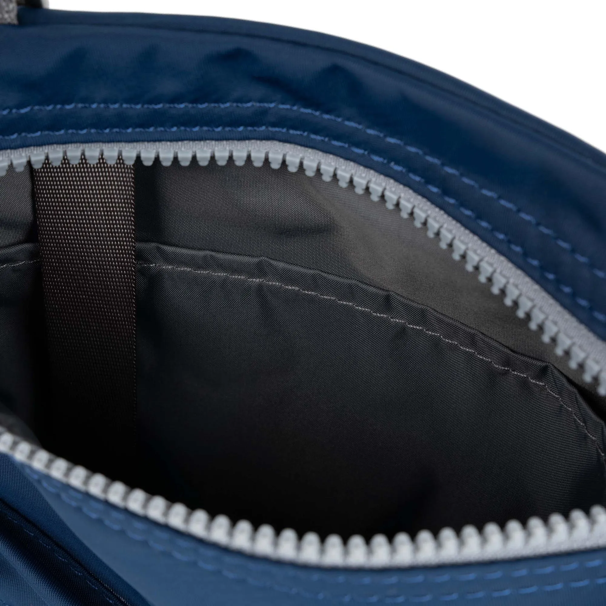 ROKA Chelsea B Crisp Blue Recycled Nylon Bag sold by The Foot Factory product image thumbnail 5