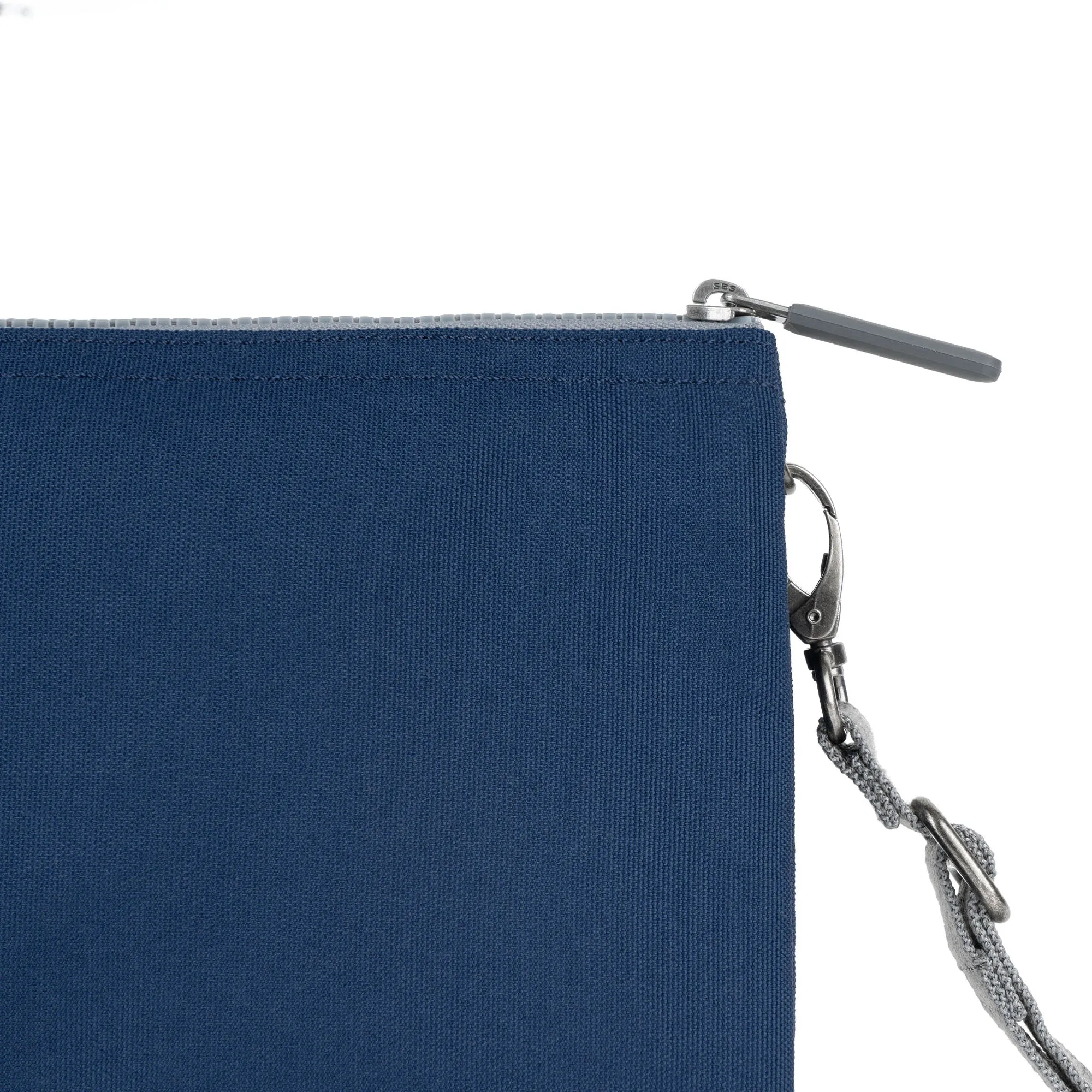 ROKA Carnaby Crossbody XL Crisp Blue Recycled Canvas Bag sold by The Foot Factory product image thumbnail 4