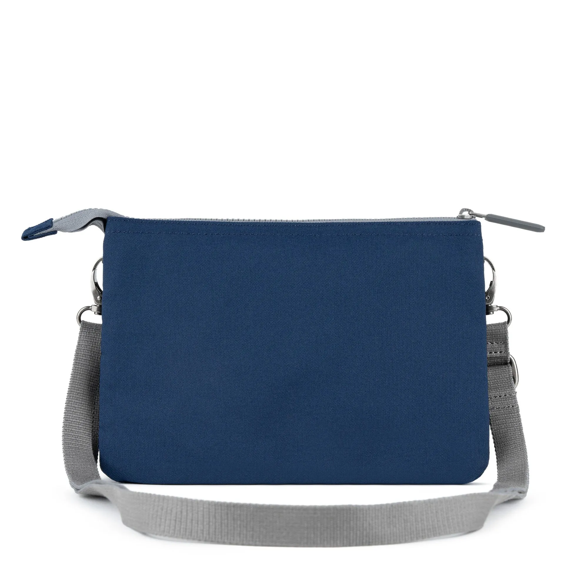 ROKA Carnaby Crossbody XL Crisp Blue Recycled Canvas Bag sold by The Foot Factory product image thumbnail 3