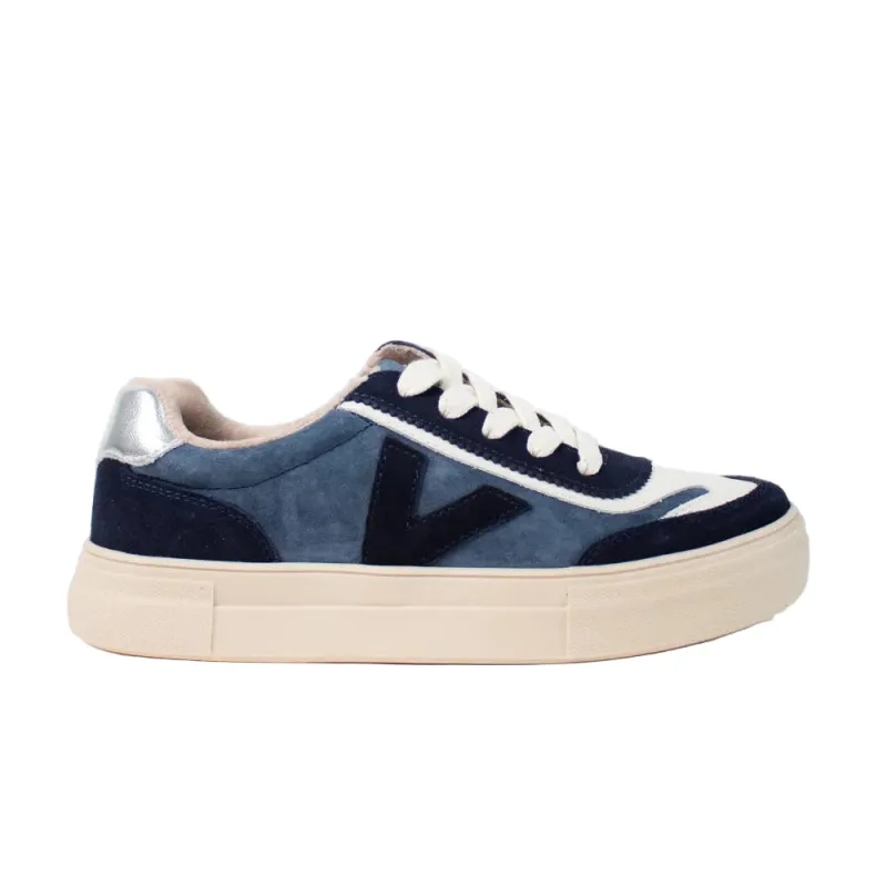 Drilleys Womens Eighty Trainers | Royal sold by The Foot Factory