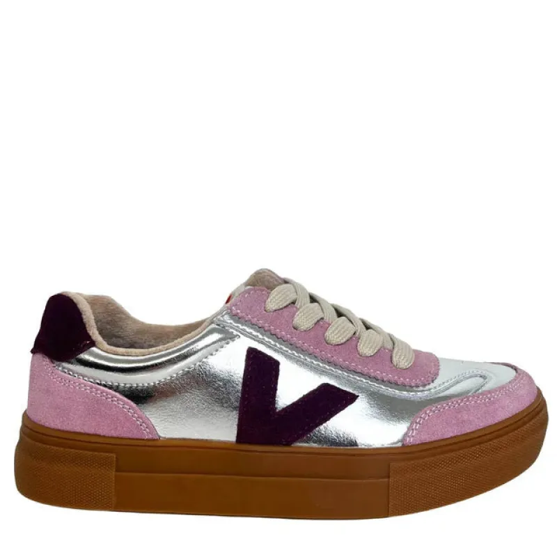 Drilleys Womens Eighty Trainers | Chrome Candy sold by The Foot Factory