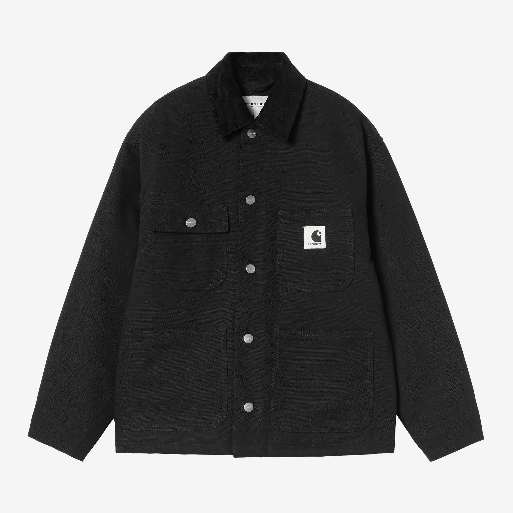 Carhartt WIP Womens OG Michigan Coat Jacket | Black sold by The Foot Factory