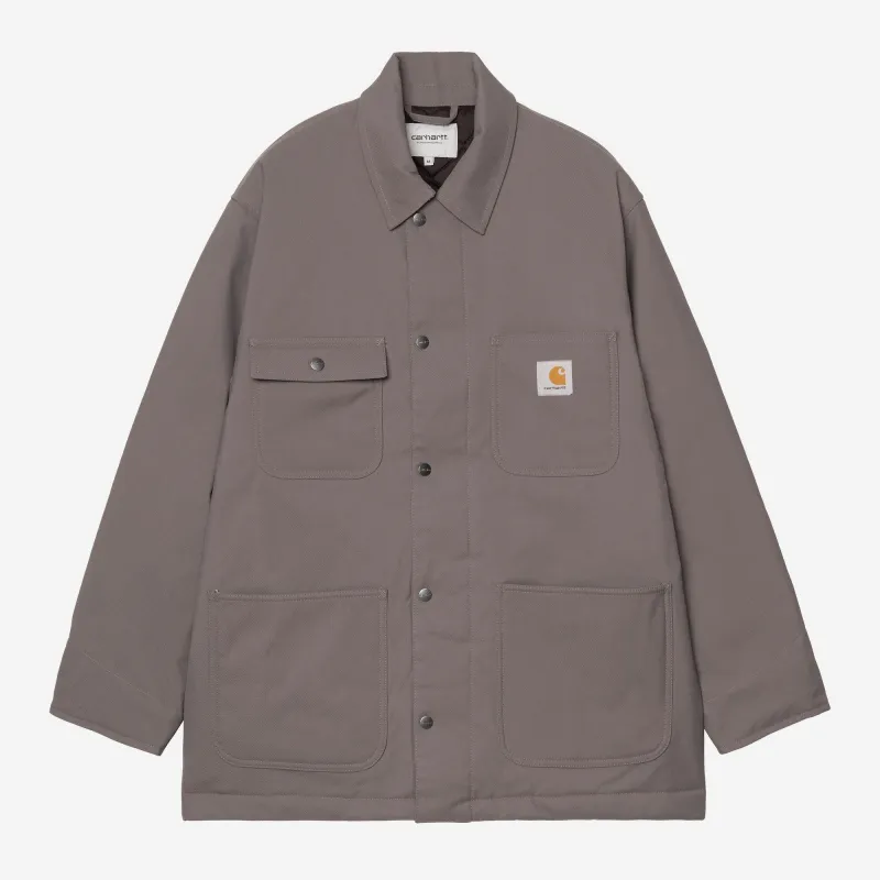 Carhartt WIP Mens Leroy Chore Coat Jacket | Porphyry sold by The Foot Factory