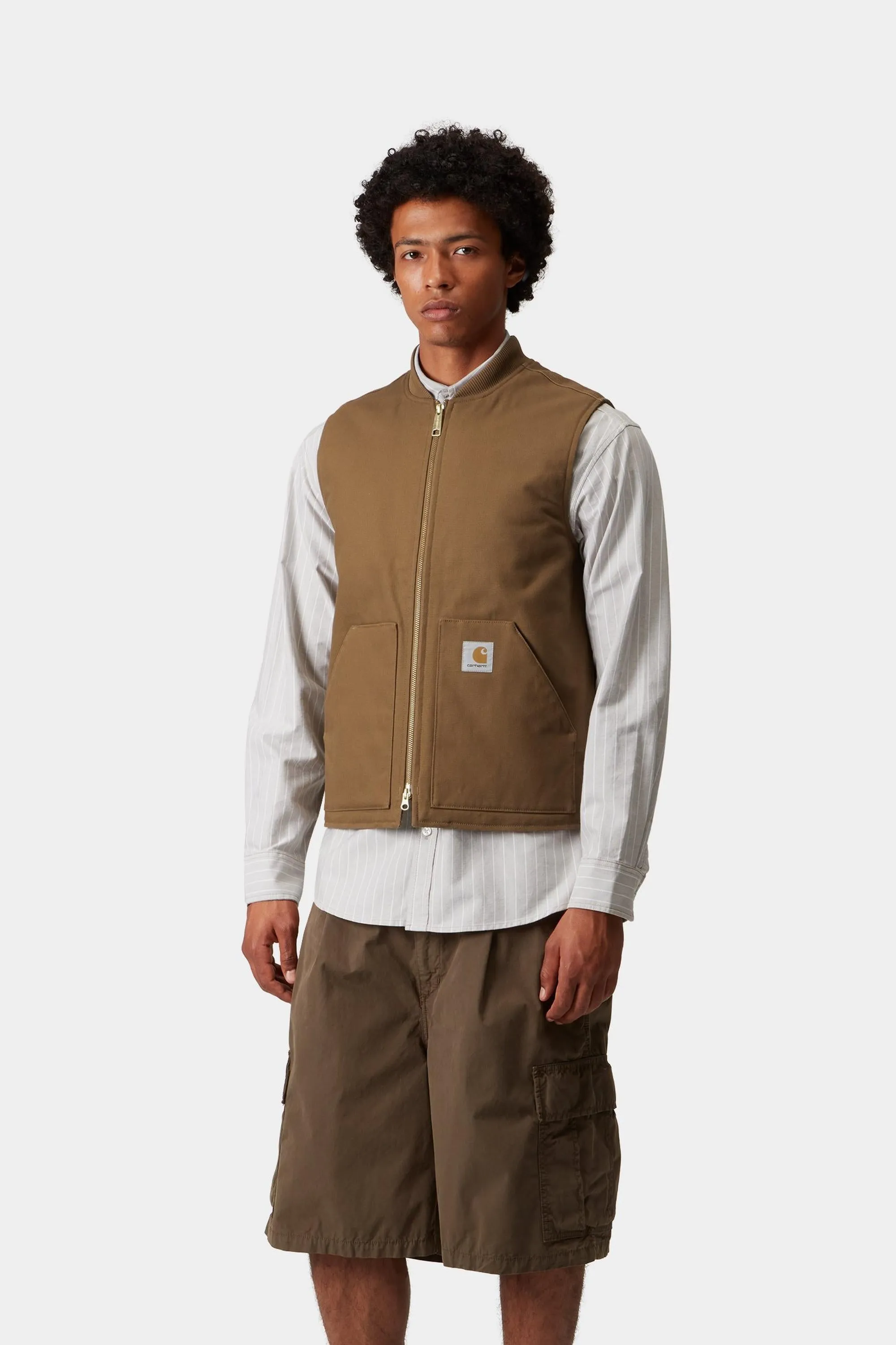 Carhartt WIP Mens Classic Vest | Hamilton Brown Rigid sold by The Foot Factory product image thumbnail 3