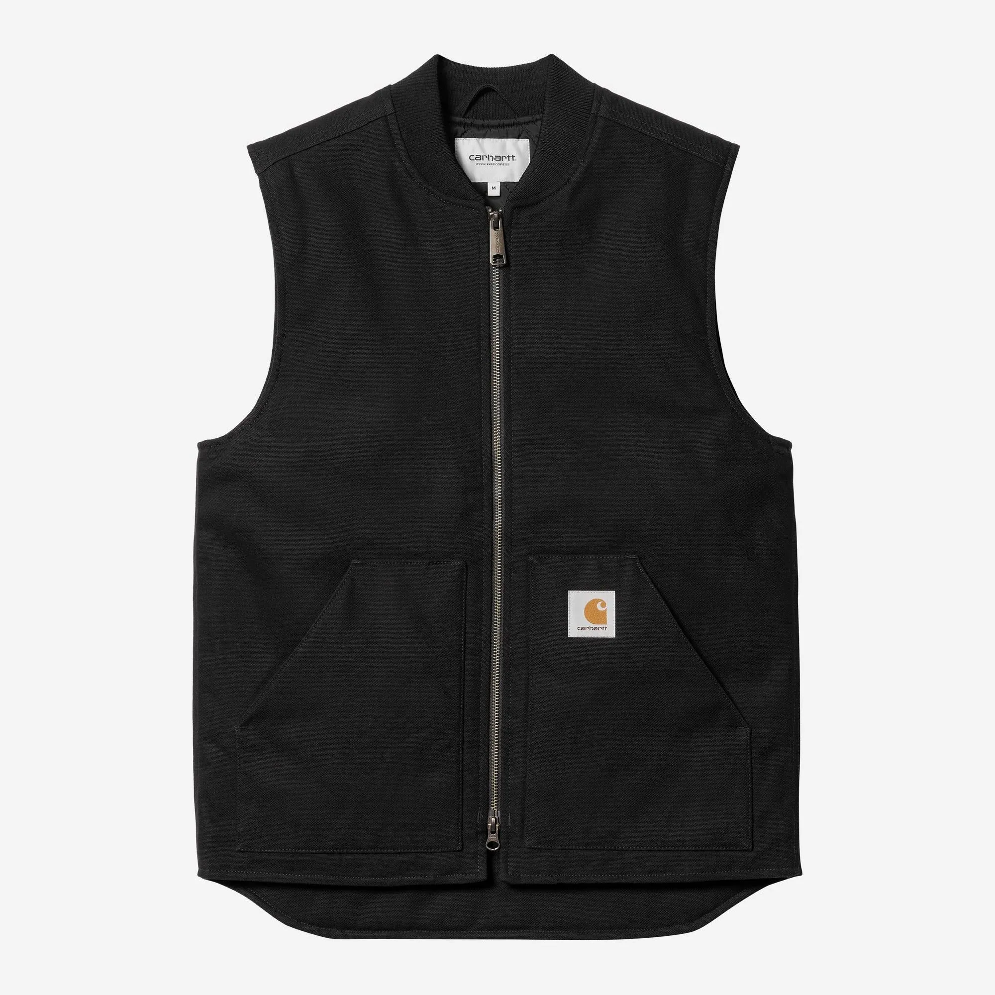 Carhartt WIP Mens Classic Vest | Black Rigid sold by The Foot Factory
