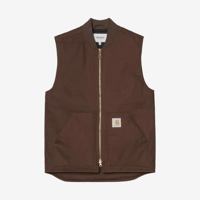 Carhartt WIP Mens Classic Vest | Tobacco Rigid sold by The Foot Factory