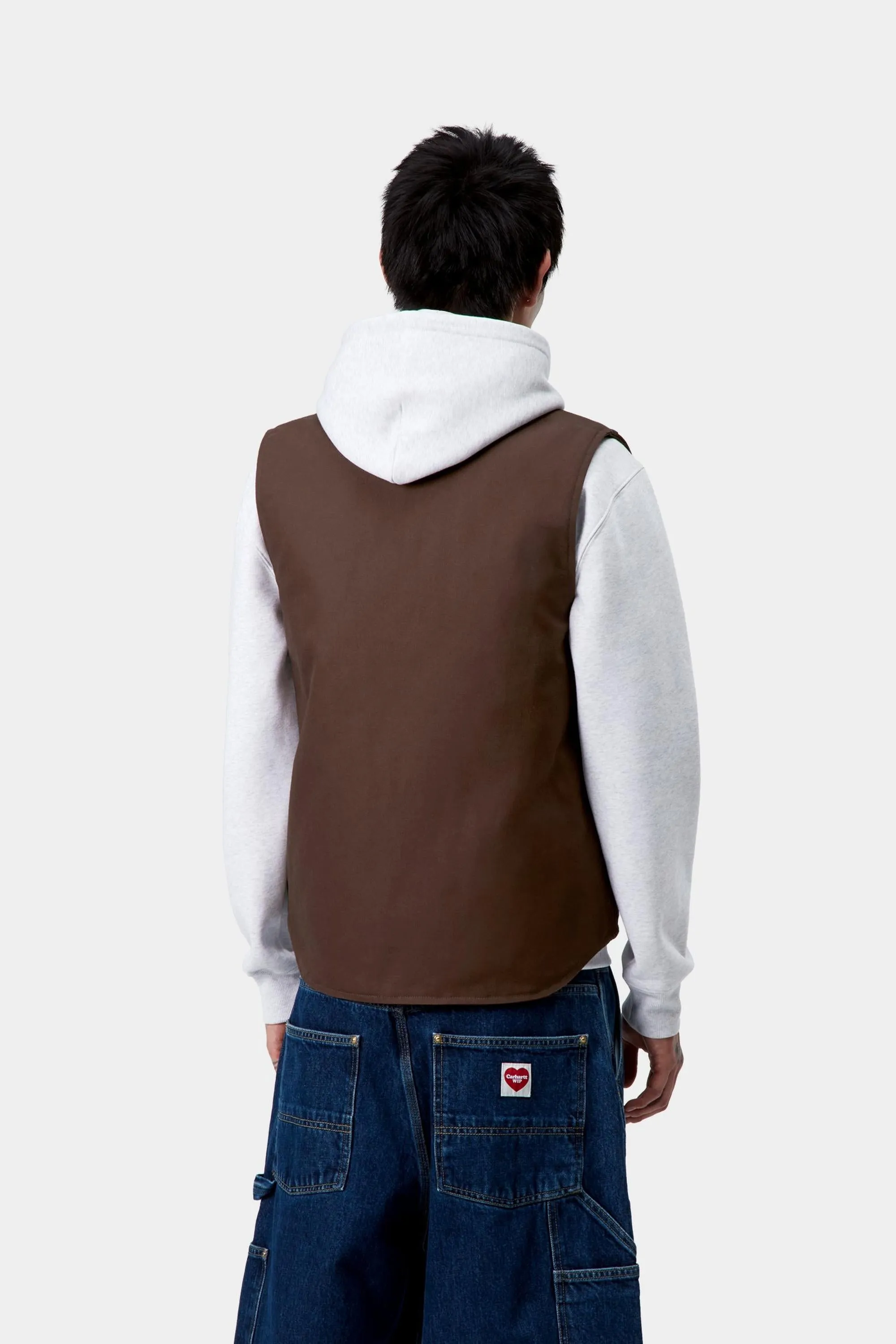 Carhartt WIP Mens Classic Vest | Tobacco Rigid sold by The Foot Factory product image thumbnail 5