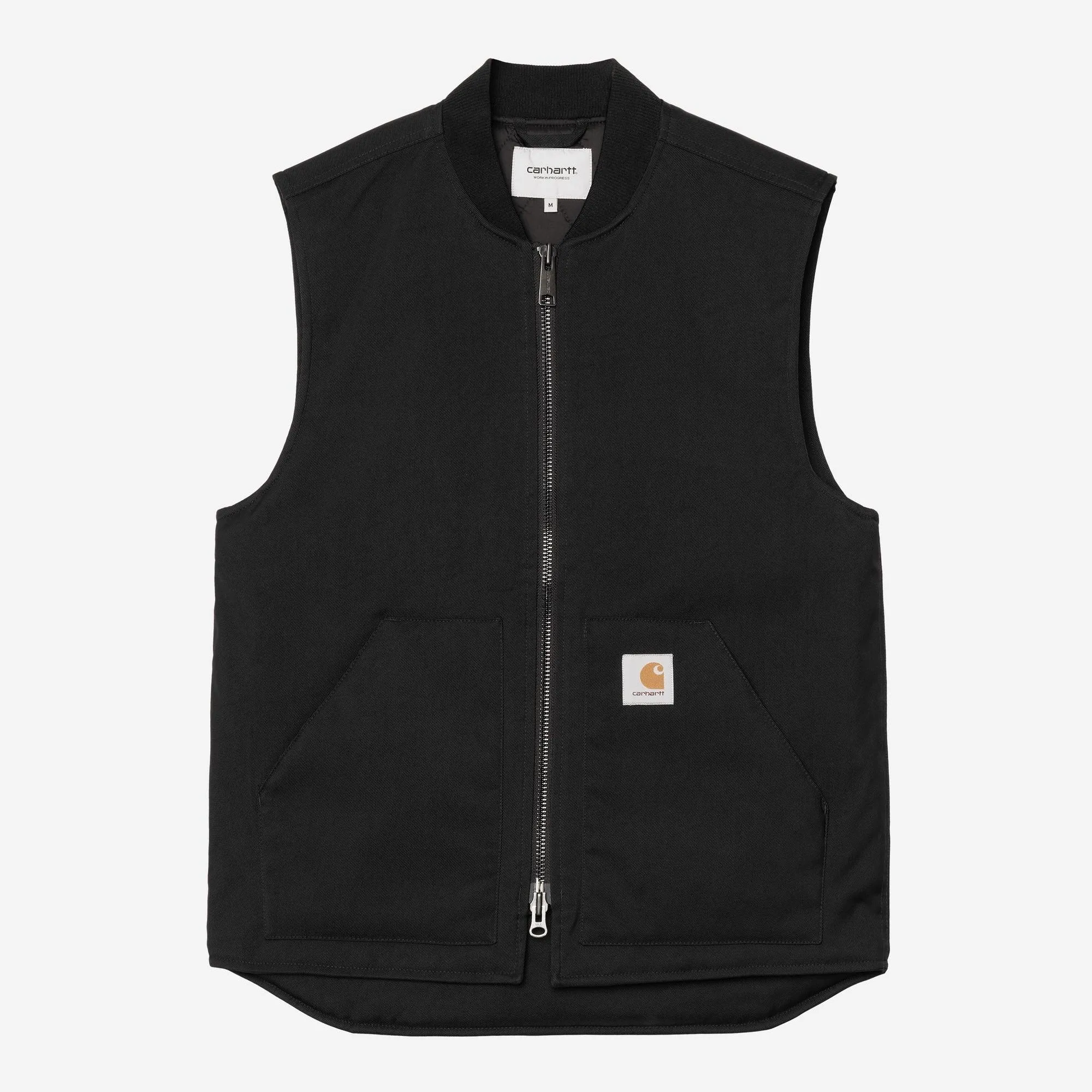 Carhartt WIP Mens Leroy Vest | Black sold by The Foot Factory