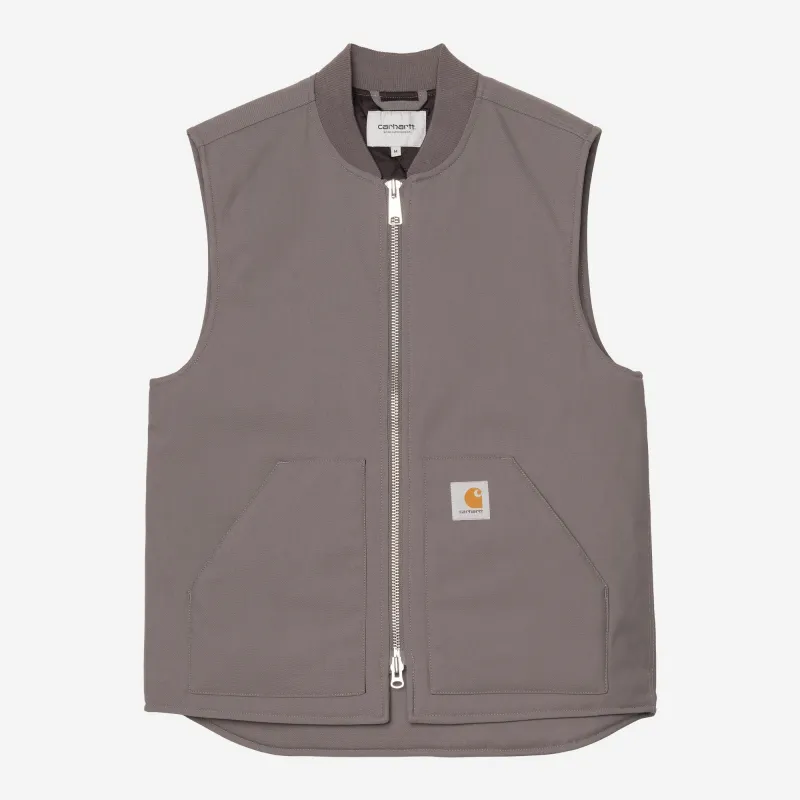 Carhartt WIP Mens Leroy Vest | Porphyry sold by The Foot Factory