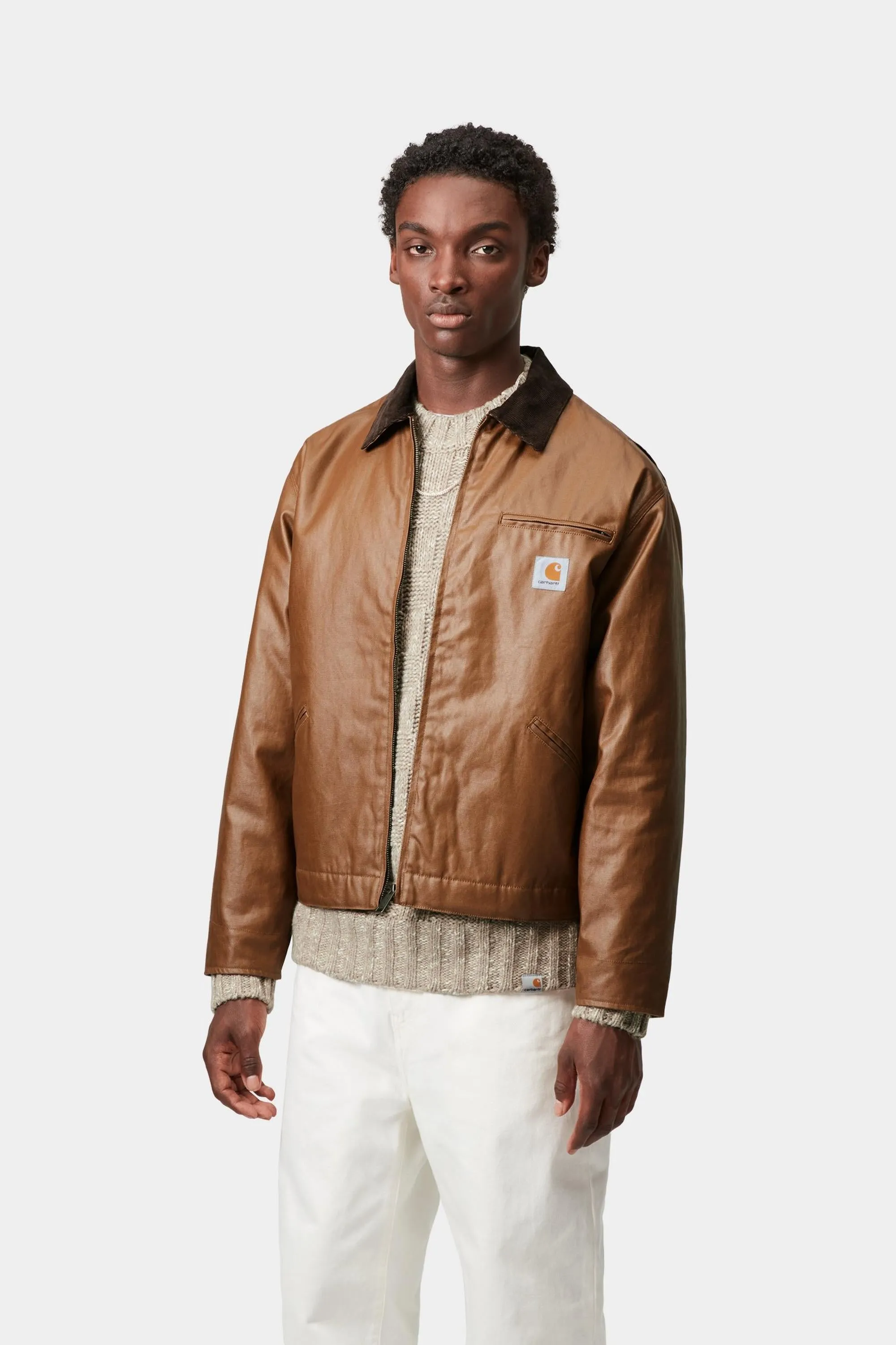 Carhartt WIP Mens OG Dean Jacket | Hamilton Brown / Tobacco sold by The Foot Factory product image thumbnail 4