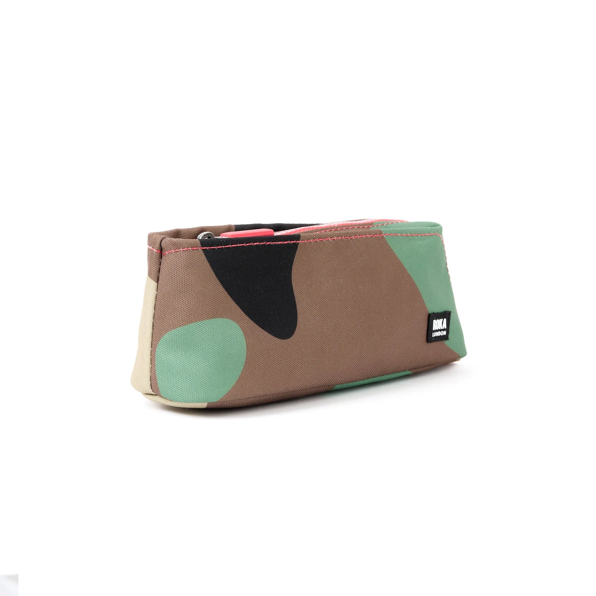 ROKA Pimlico Vintage Camo Small Recycled Canvas Pouch sold by The Foot Factory product image thumbnail 2