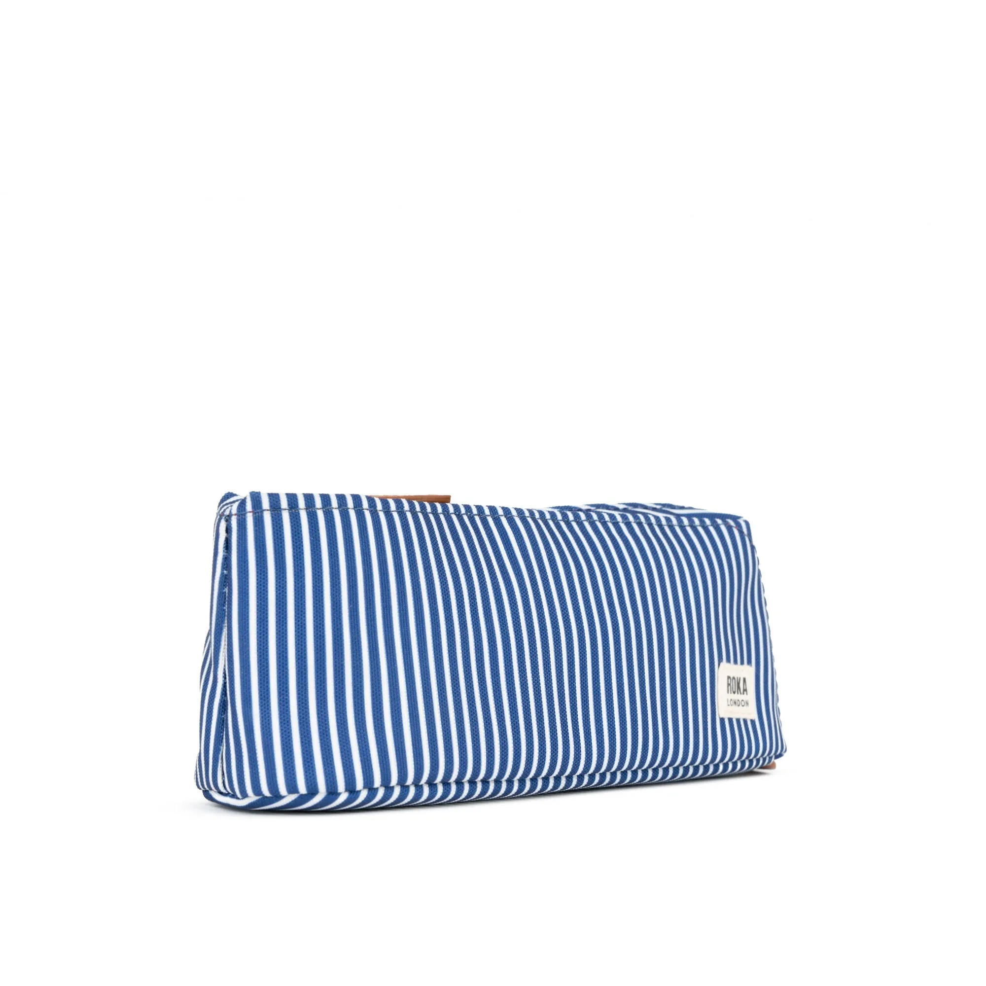 ROKA Pimlico Hickory Print Small Recycled Canvas Pouch sold by The Foot Factory product image thumbnail 2