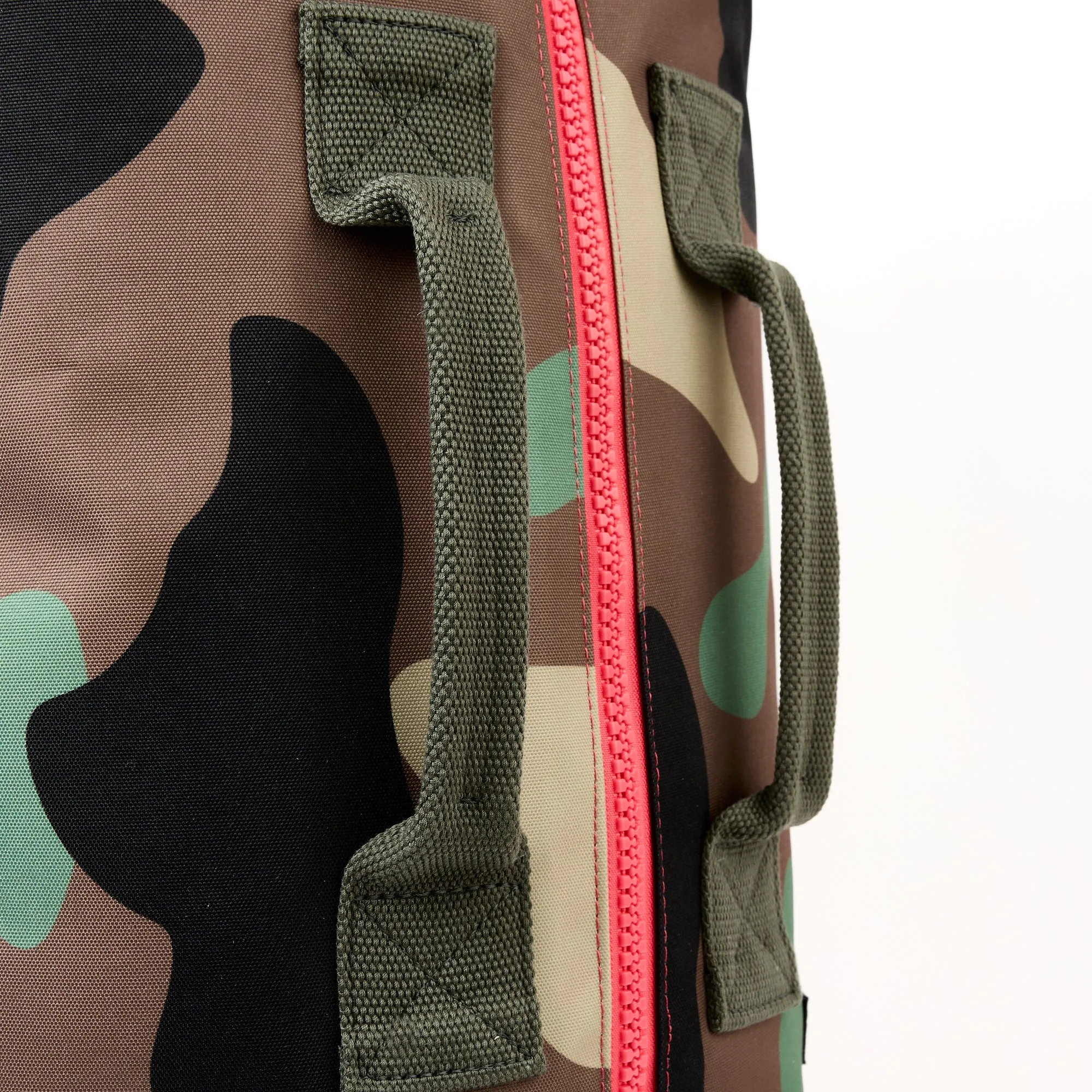 ROKA Heathrow Large Recycled Canvas Bag | Vintage Camo sold by The Foot Factory product image thumbnail 5