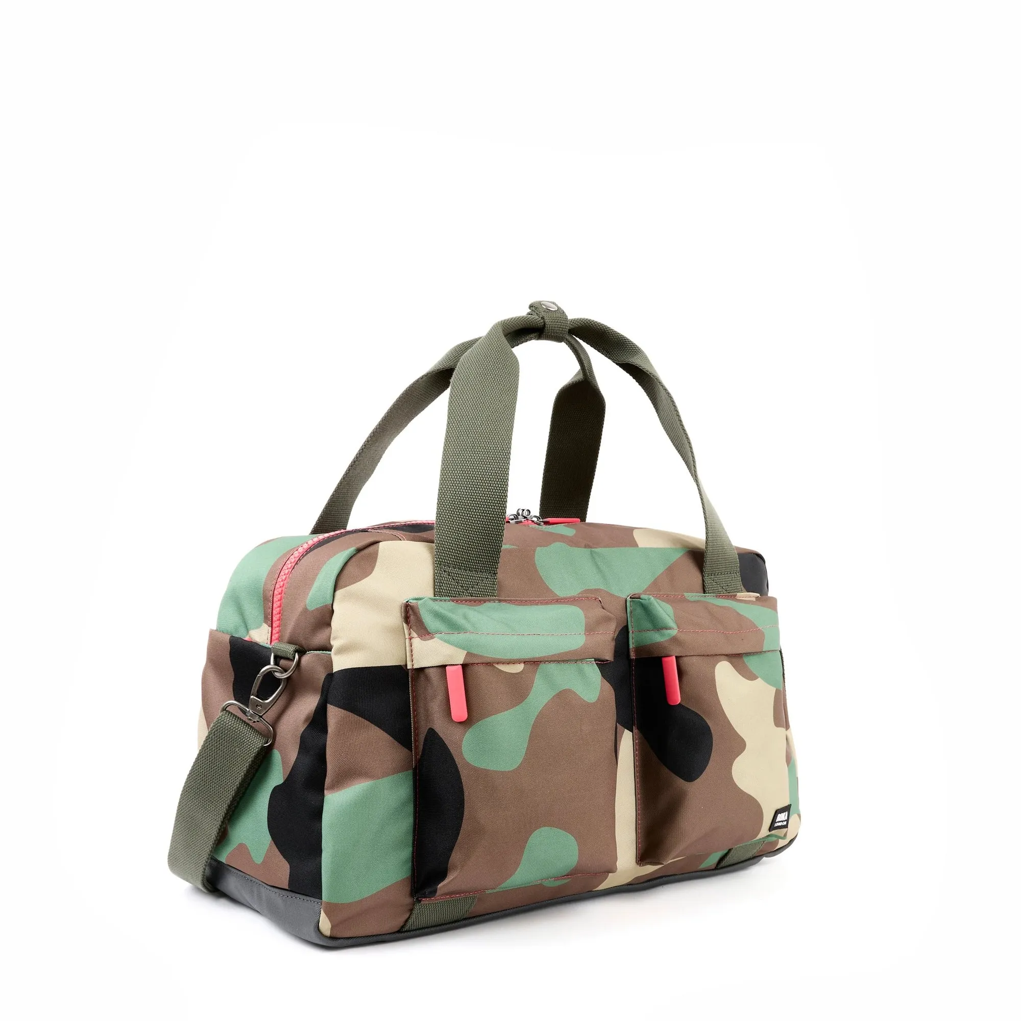 ROKA Gatwick Medium Recycled Canvas Bag | Vintage Camo sold by The Foot Factory product image thumbnail 2