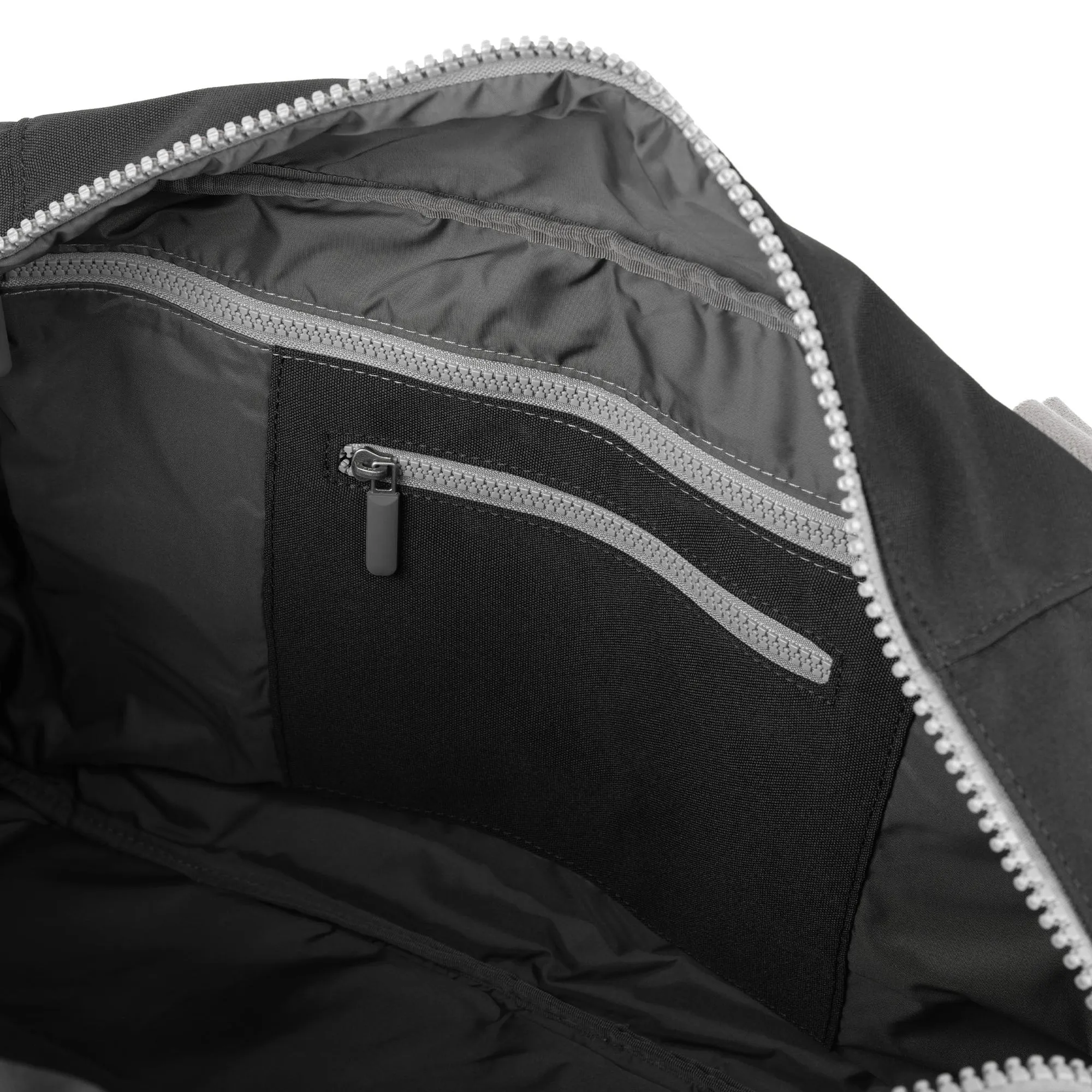 ROKA Gatwick Large Recycled Canvas Bag | Ash sold by The Foot Factory product image thumbnail 5