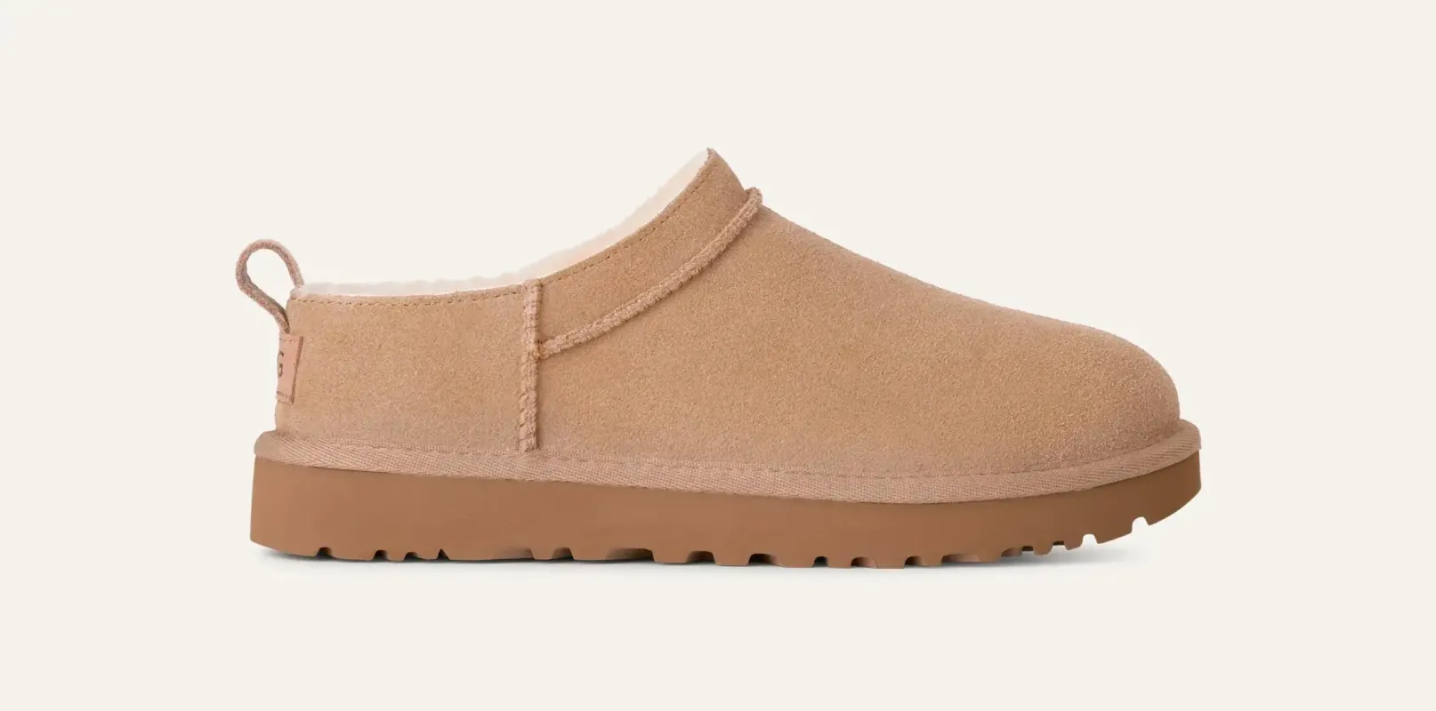 UGG Womens Classic Micro Slippers | Sand made by UGG