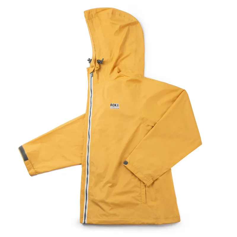 ROKA Holborn Rain Jacket | Corn sold by The Foot Factory