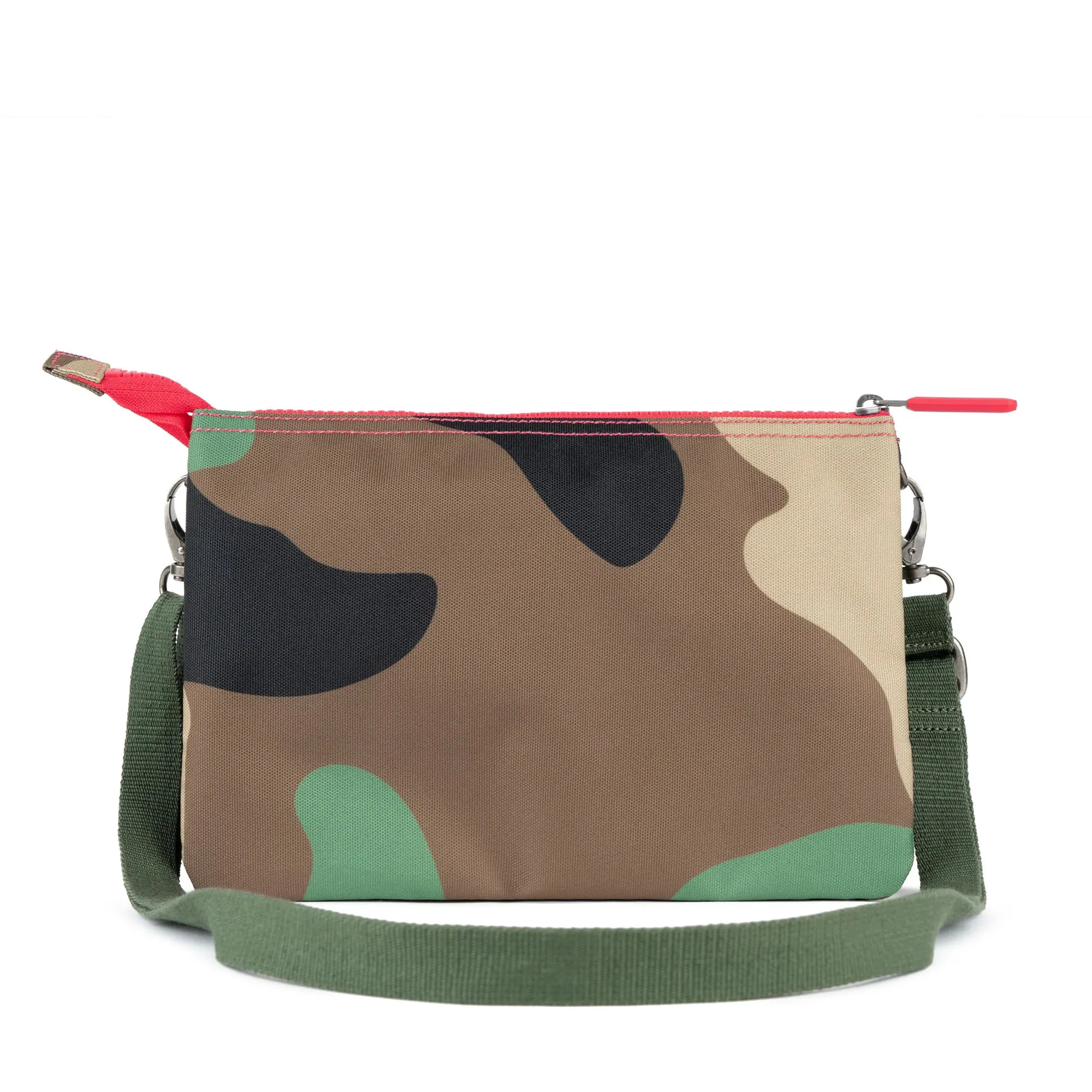 ROKA Carnaby Crossbody XL Vintage Camo Recycled Canvas Bag sold by The Foot Factory product image thumbnail 3
