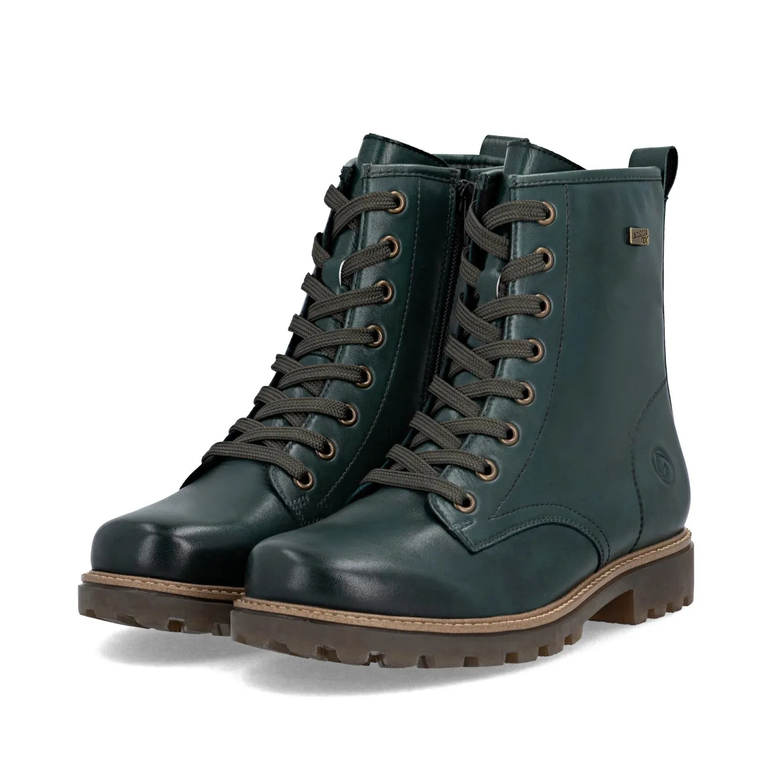 Remonte Womens Leather Ankle Boots | Green sold by The Foot Factory product image thumbnail 5