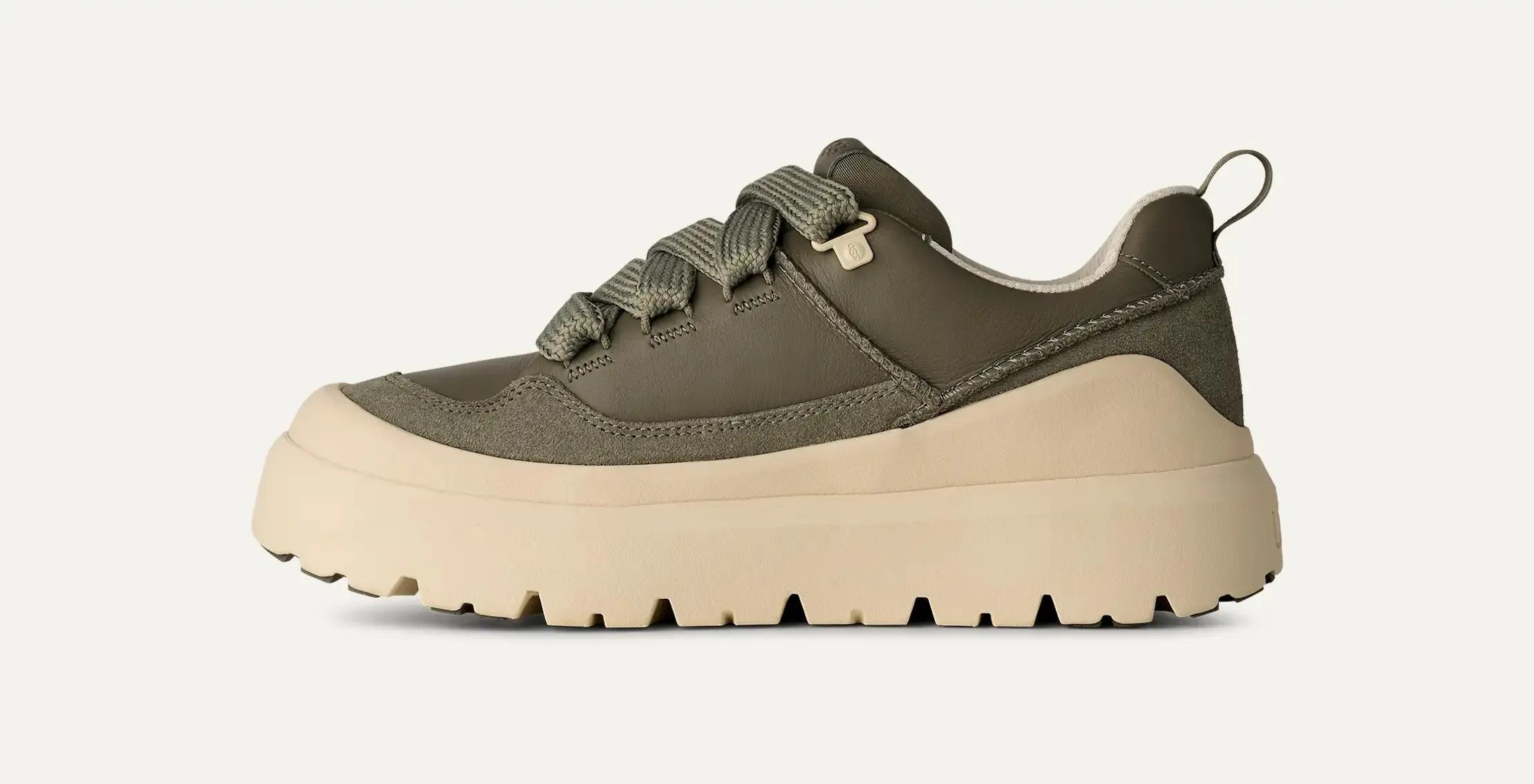 UGG Mens Heritage Utility Trainers | Moss Green sold by The Foot Factory product image thumbnail 3