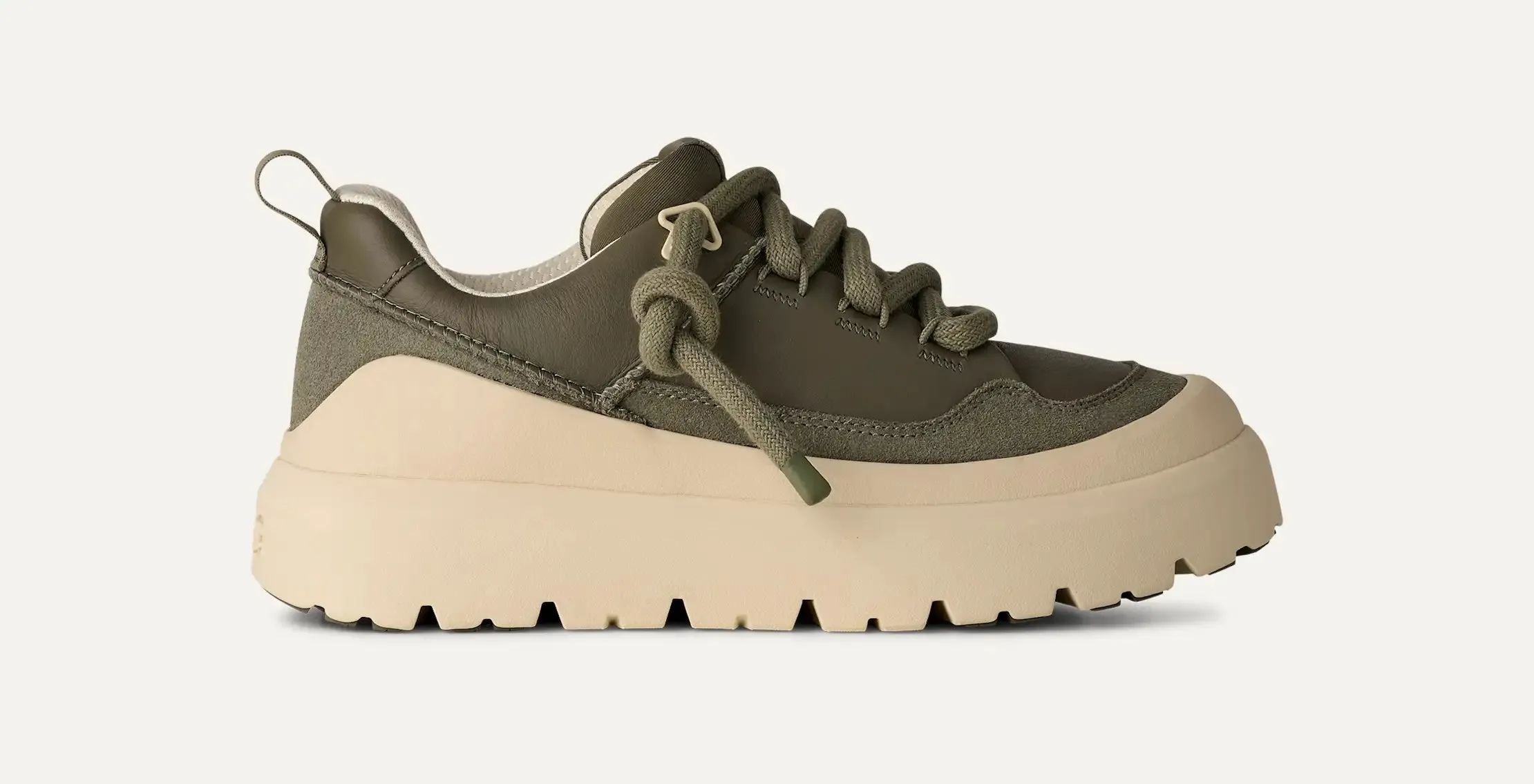 UGG Mens Heritage Utility Trainers | Moss Green sold by The Foot Factory