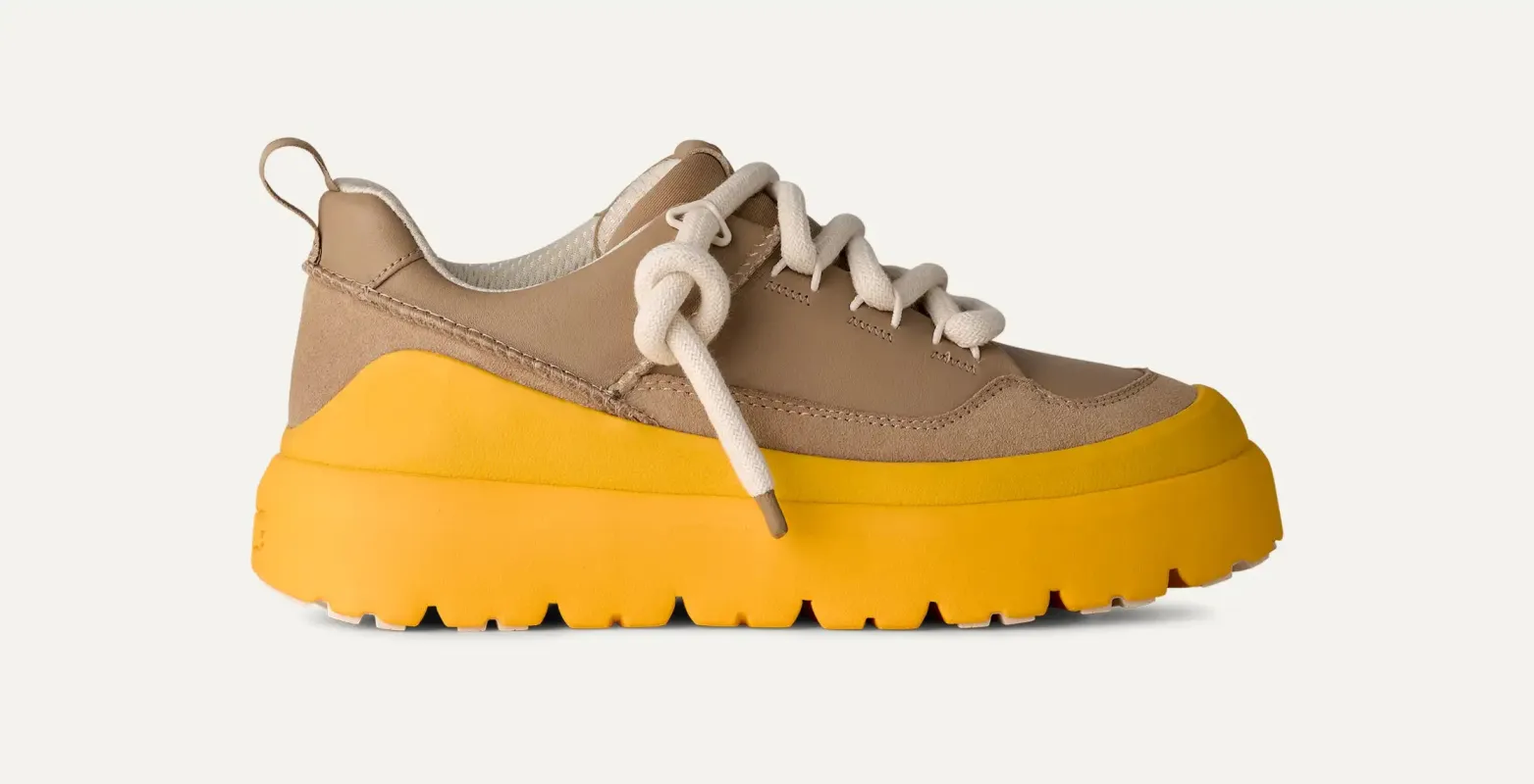 UGG Mens Heritage Utility Trainers | Mustard Seed sold by The Foot Factory