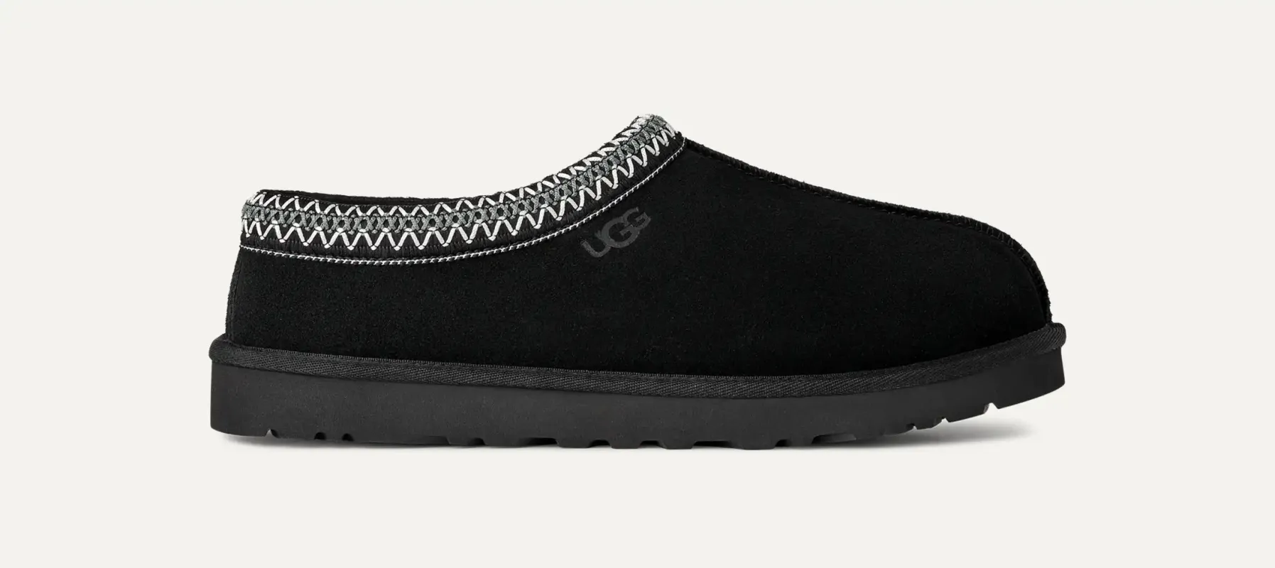 UGG Mens Tasman Slippers | Black sold by The Foot Factory